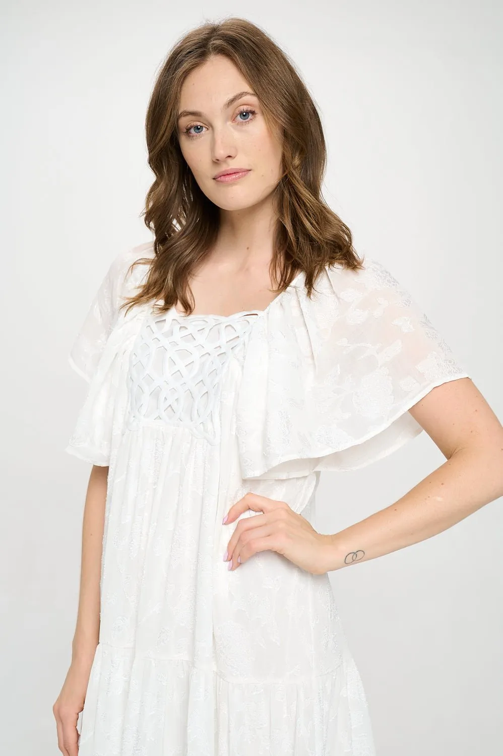 Abigail Crochet Lace Dress