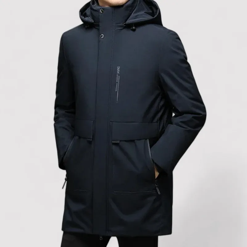 Ancien | Men’s Windproof Winter Parka Jacket with Warm Lining