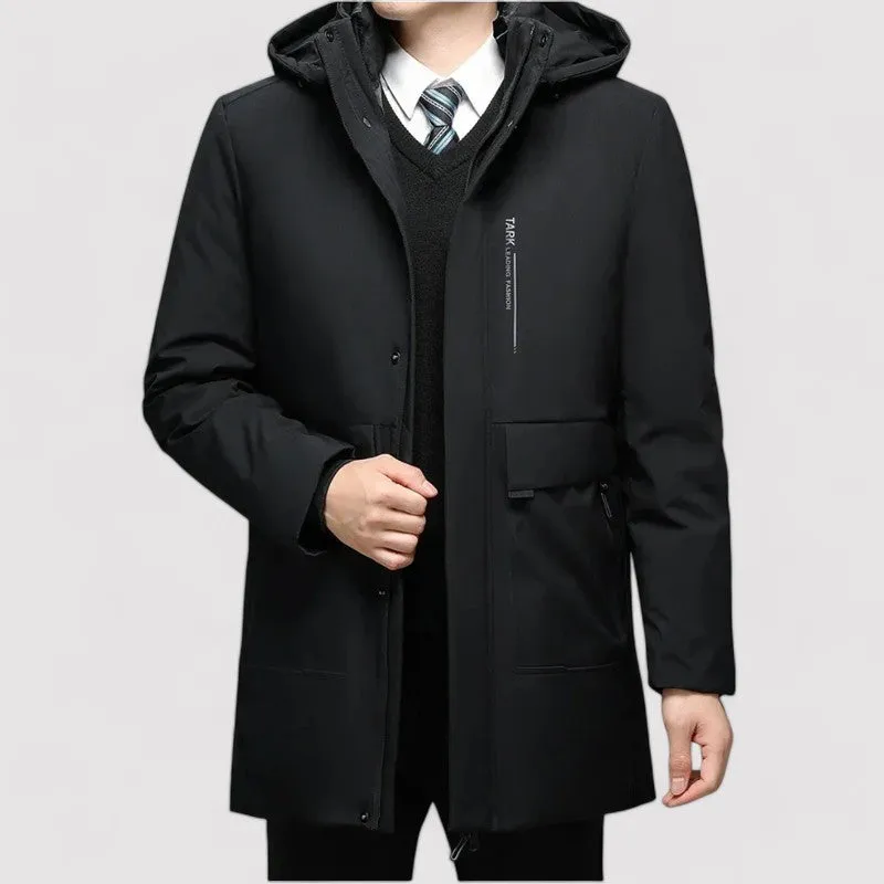 Ancien | Men’s Windproof Winter Parka Jacket with Warm Lining