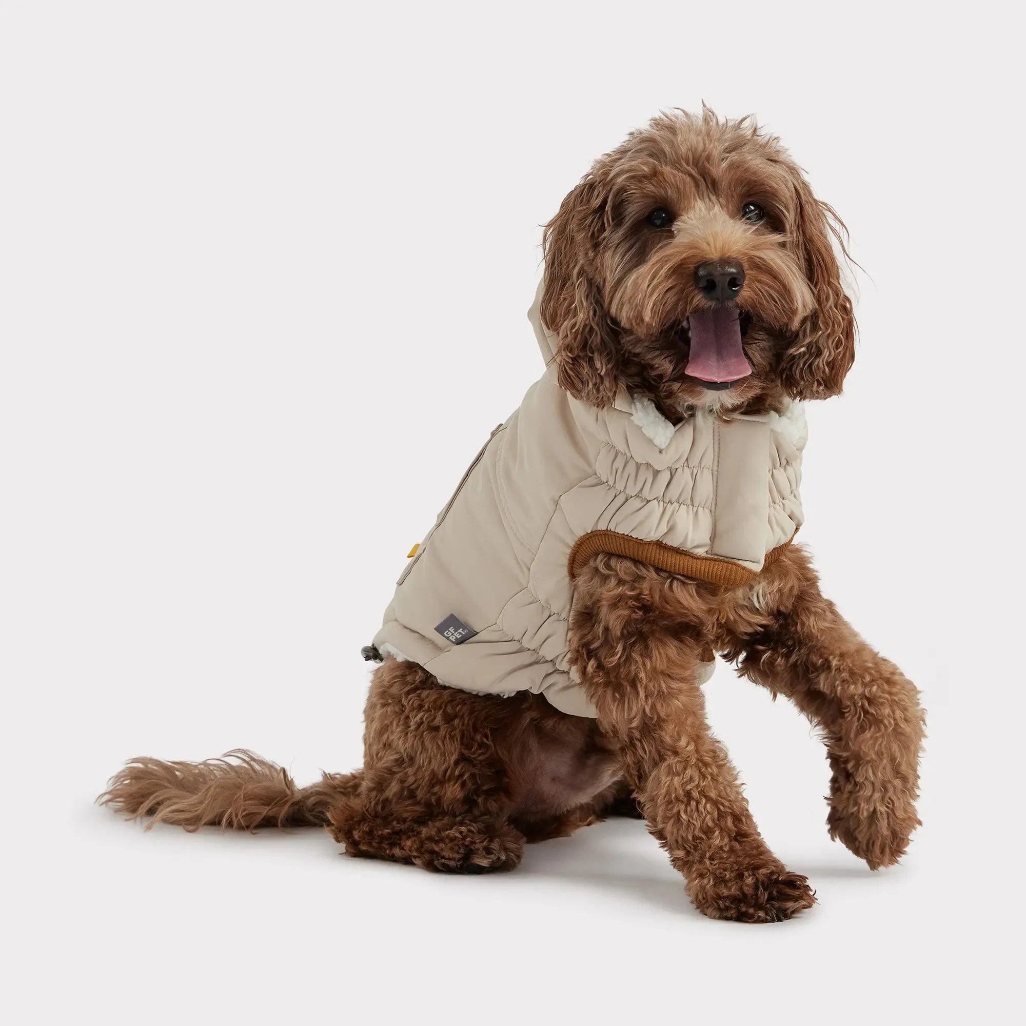 Arctic Dog Parka | Sand