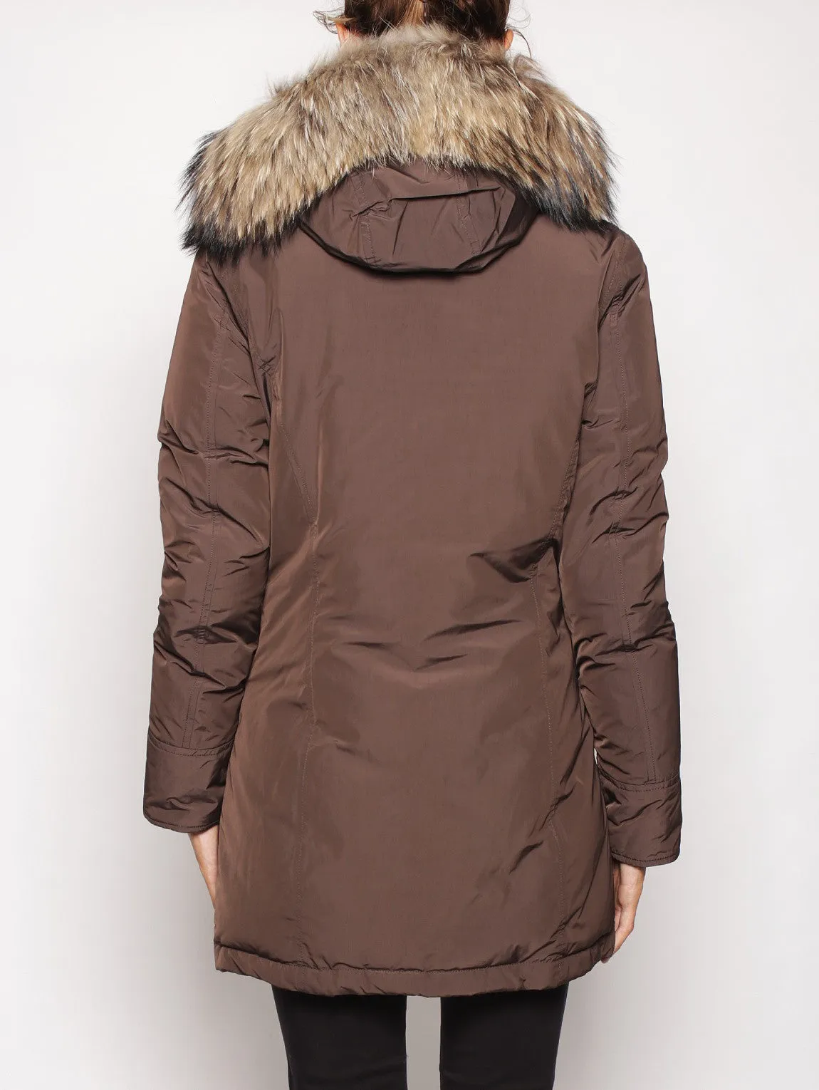 Arctic Parka in Shape Memory  Marrone