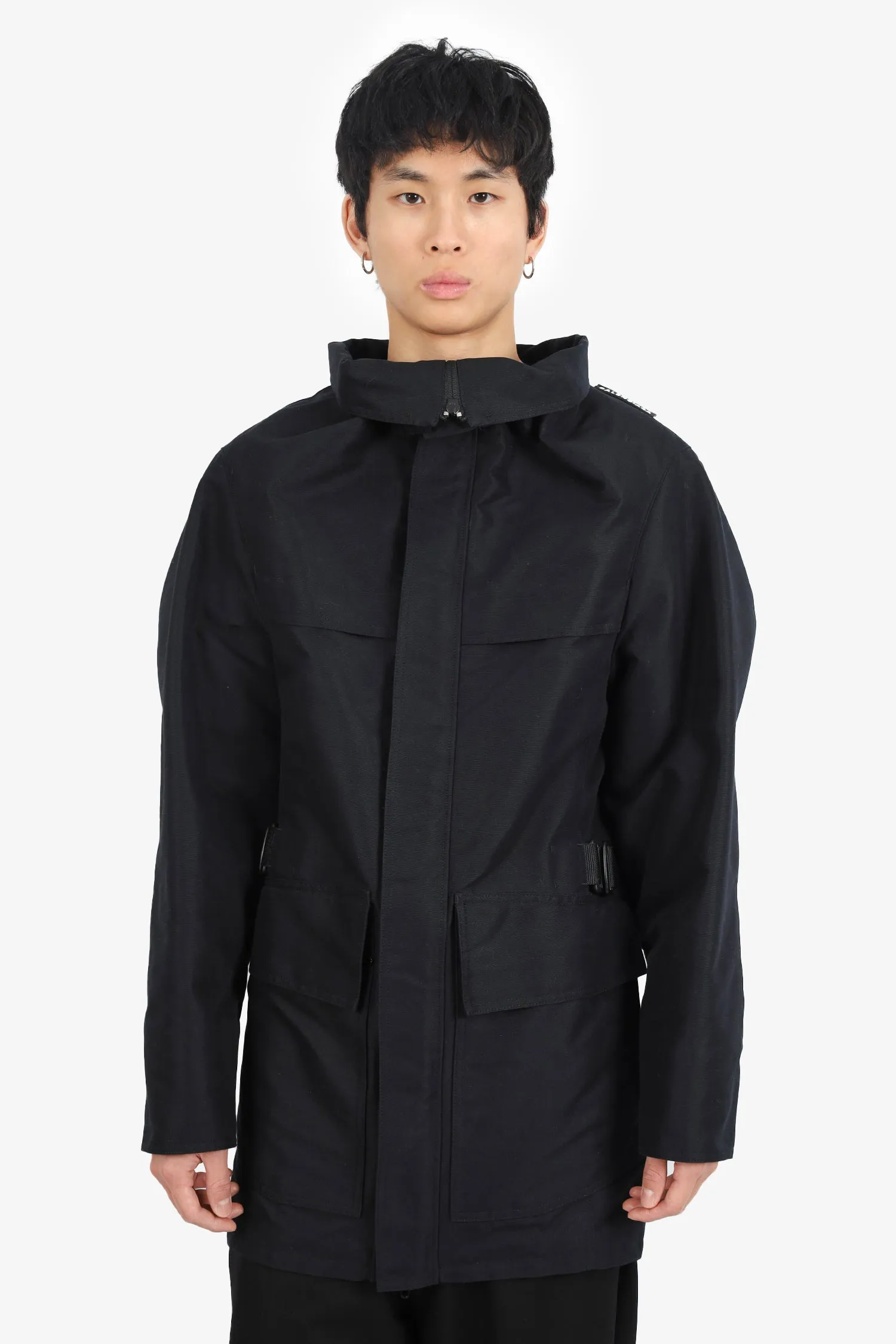 Balenciaga Black Utility Parka Size 48