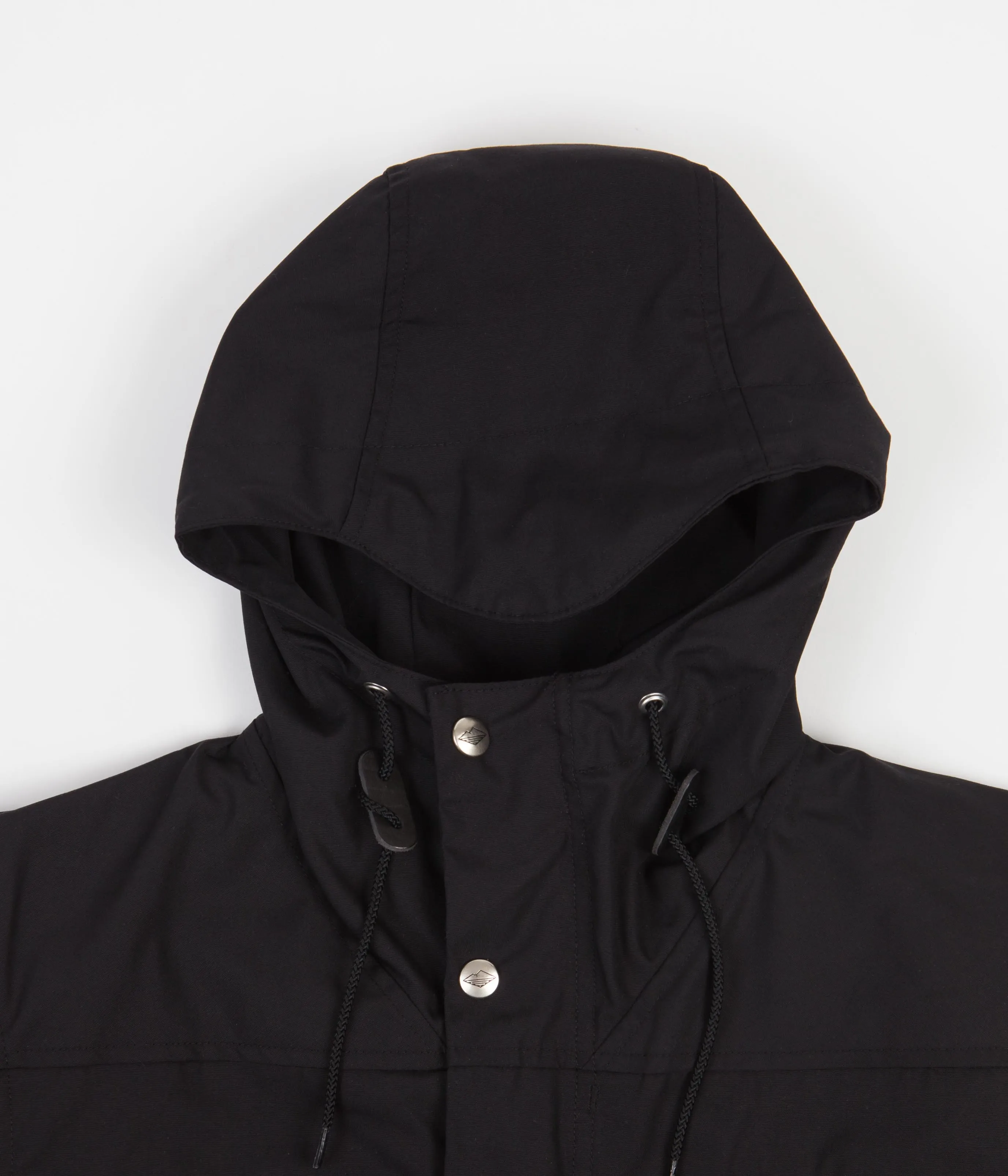 Battenwear Travel Shell Parka - Black / Black