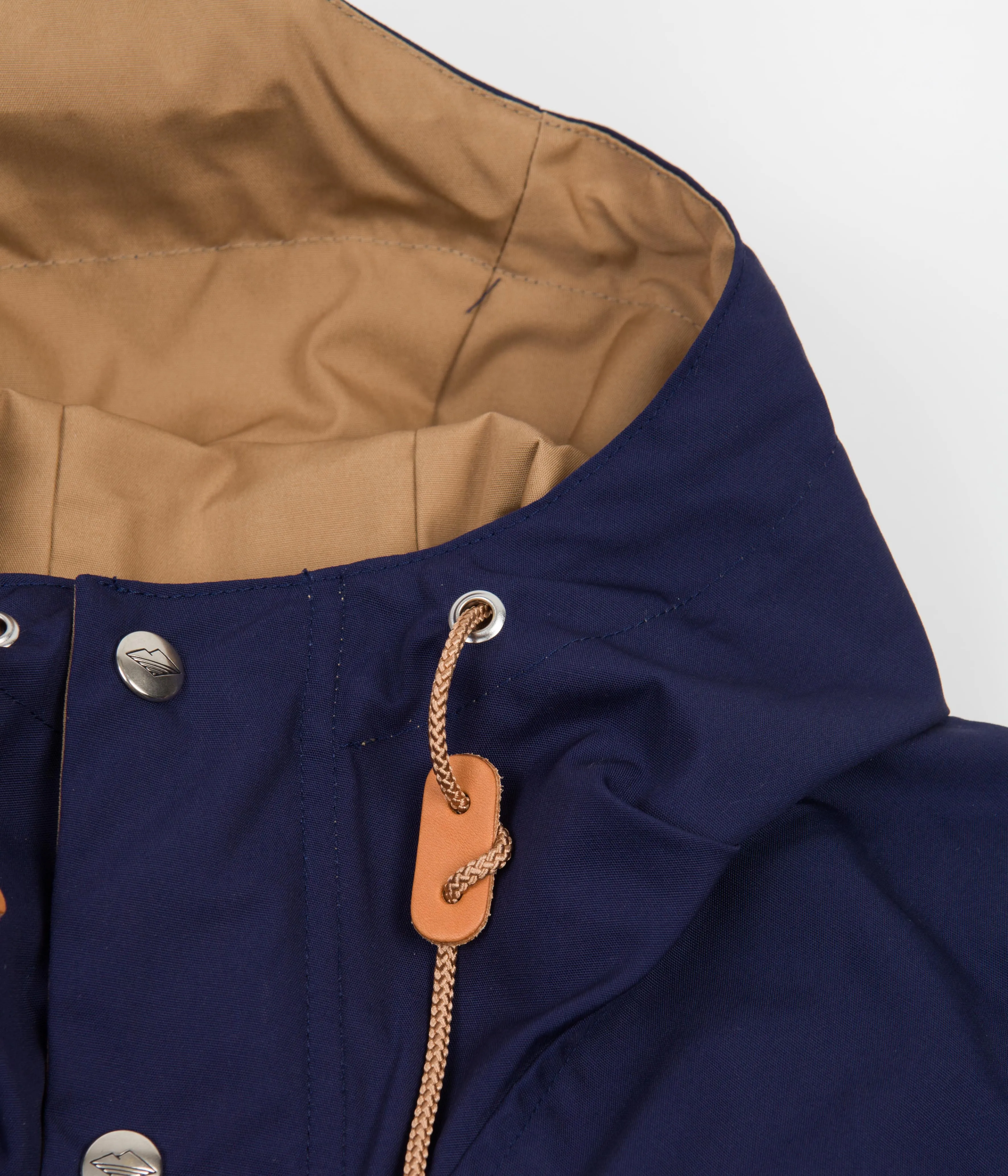 Battenwear Travel Shell Parka - Navy / Khaki