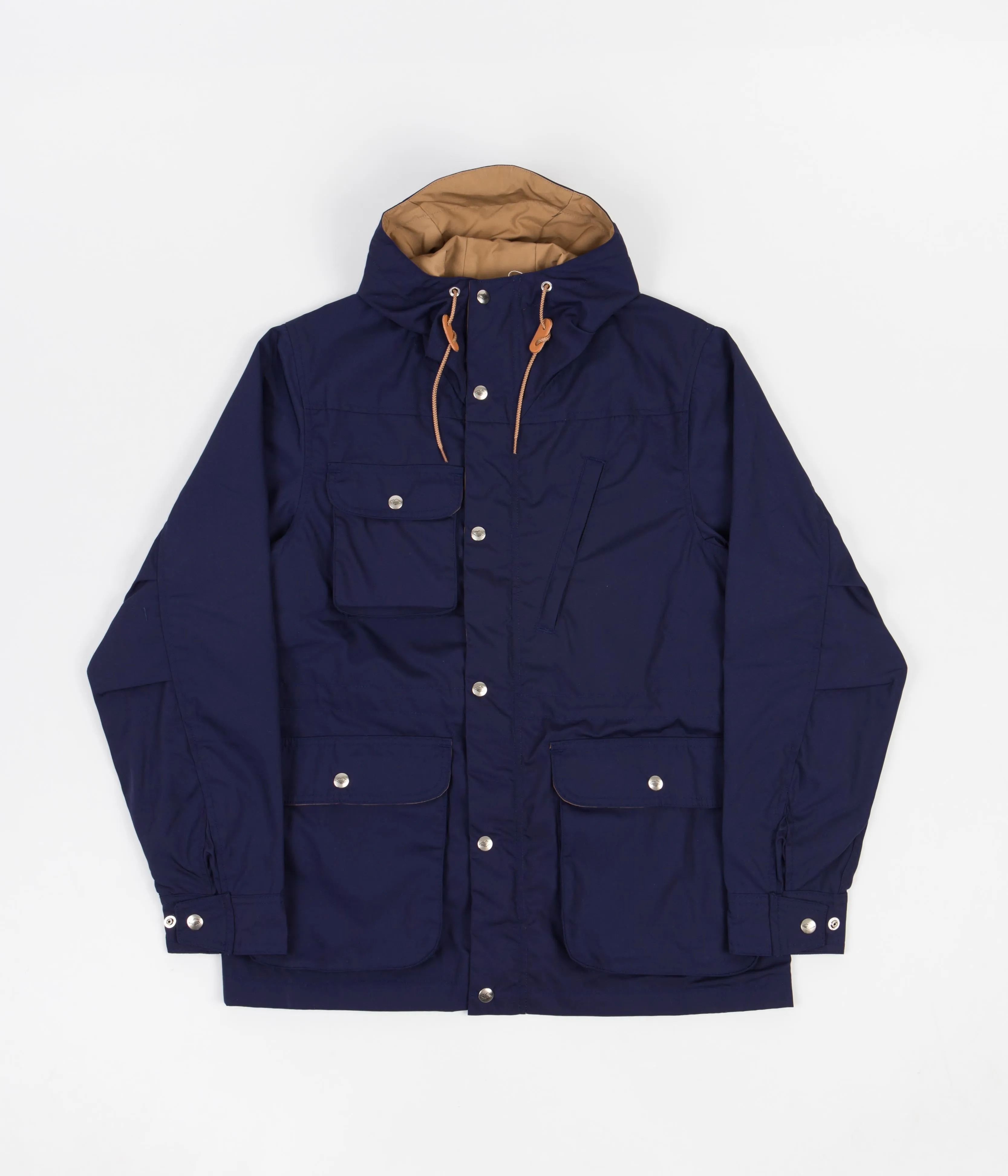 Battenwear Travel Shell Parka - Navy / Khaki