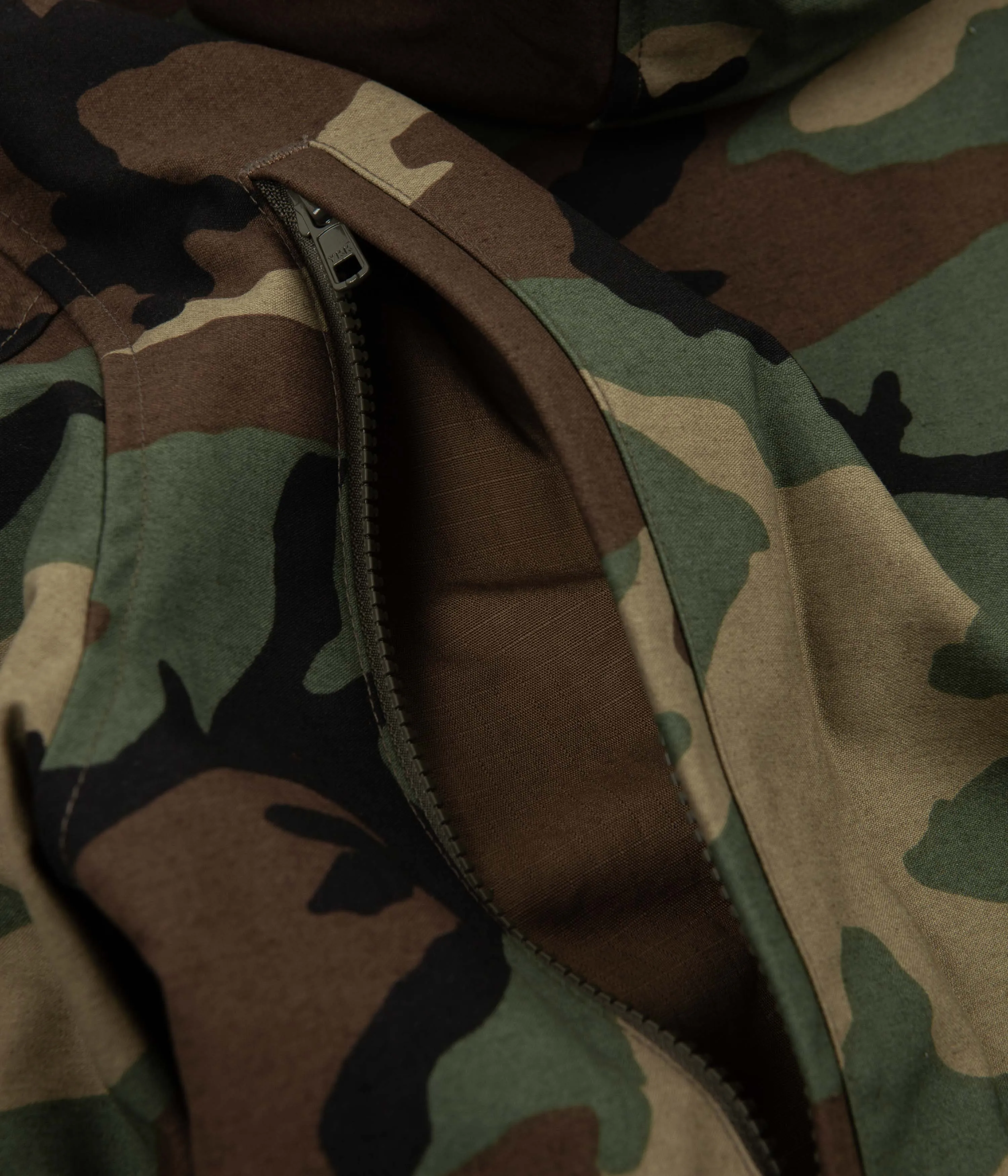 Battenwear Travel Shell Parka - Woodland Camo