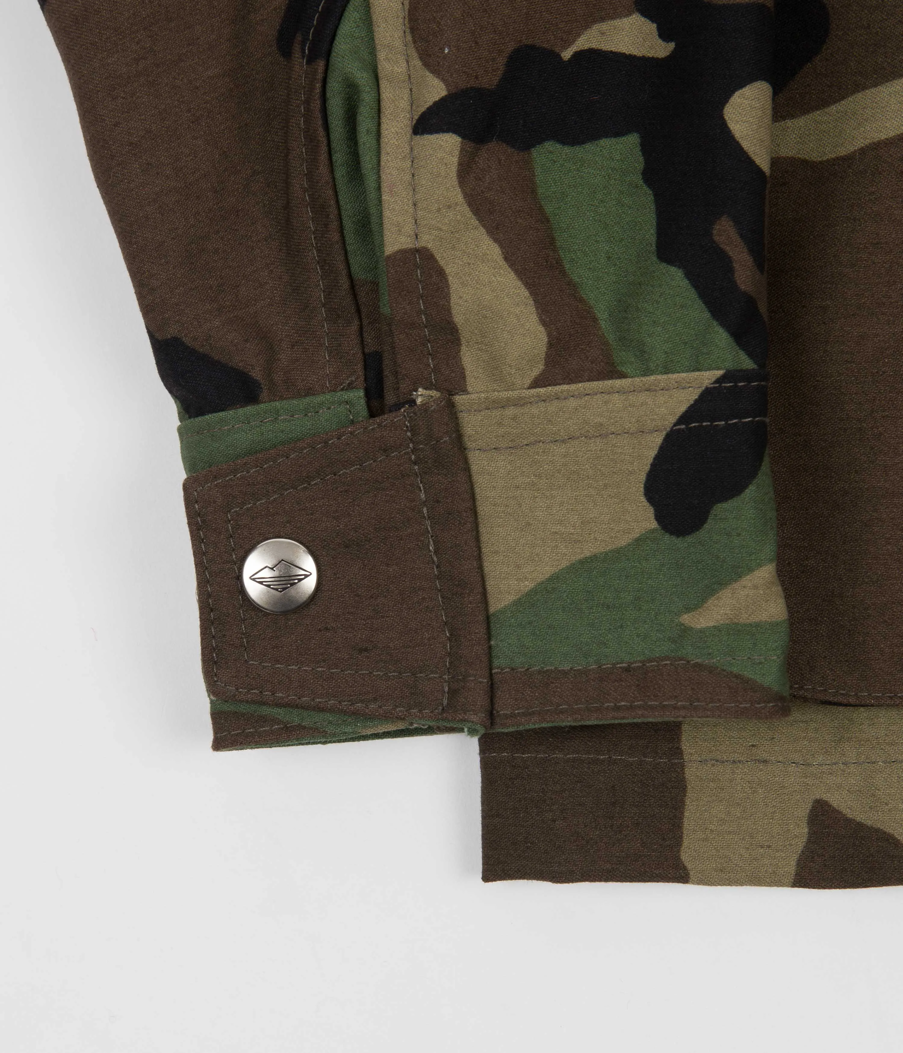 Battenwear Travel Shell Parka - Woodland Camo