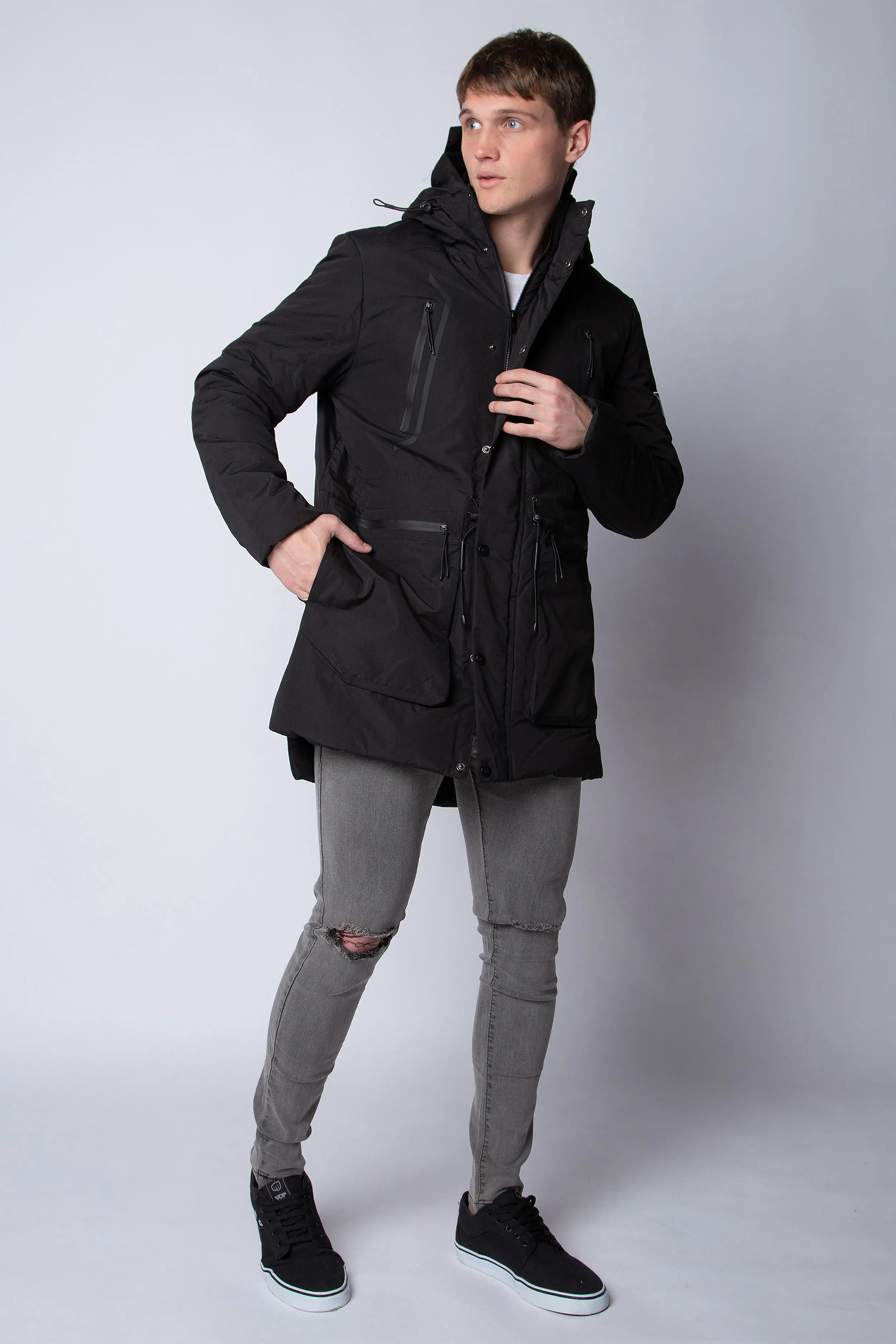 Campera Parka Kabru Black