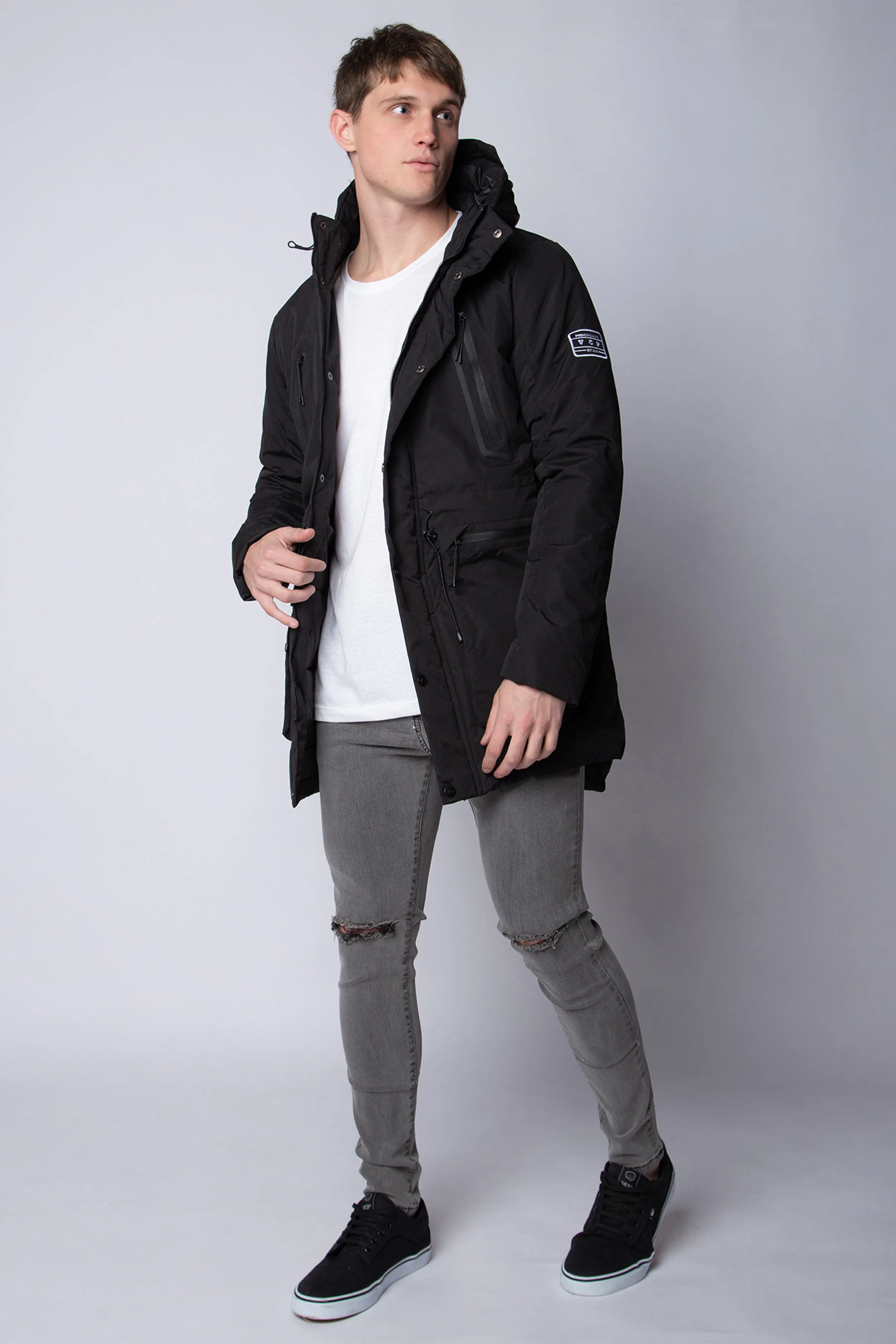 Campera Parka Kabru Black