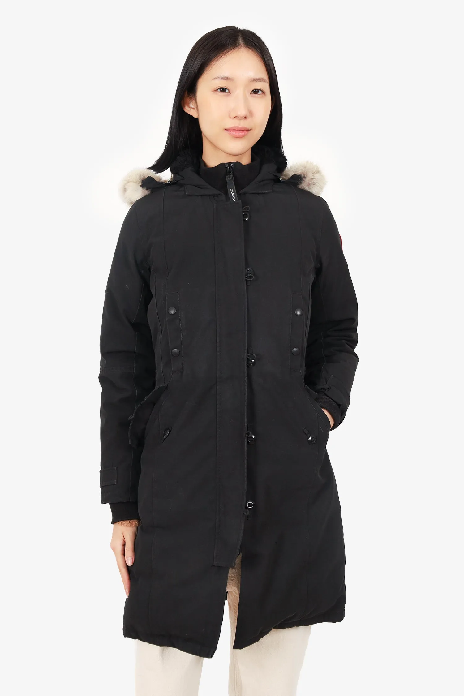 Canada Goose Black Kensington Parka Size Small