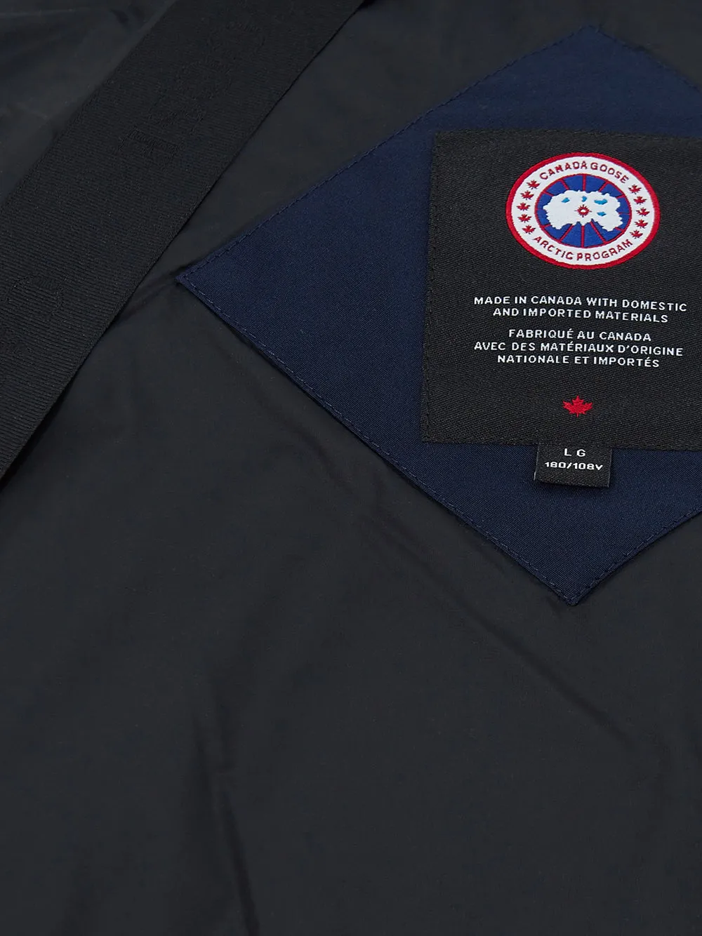 Canada Goose Elegant Blue Wyndham Parka Jacket