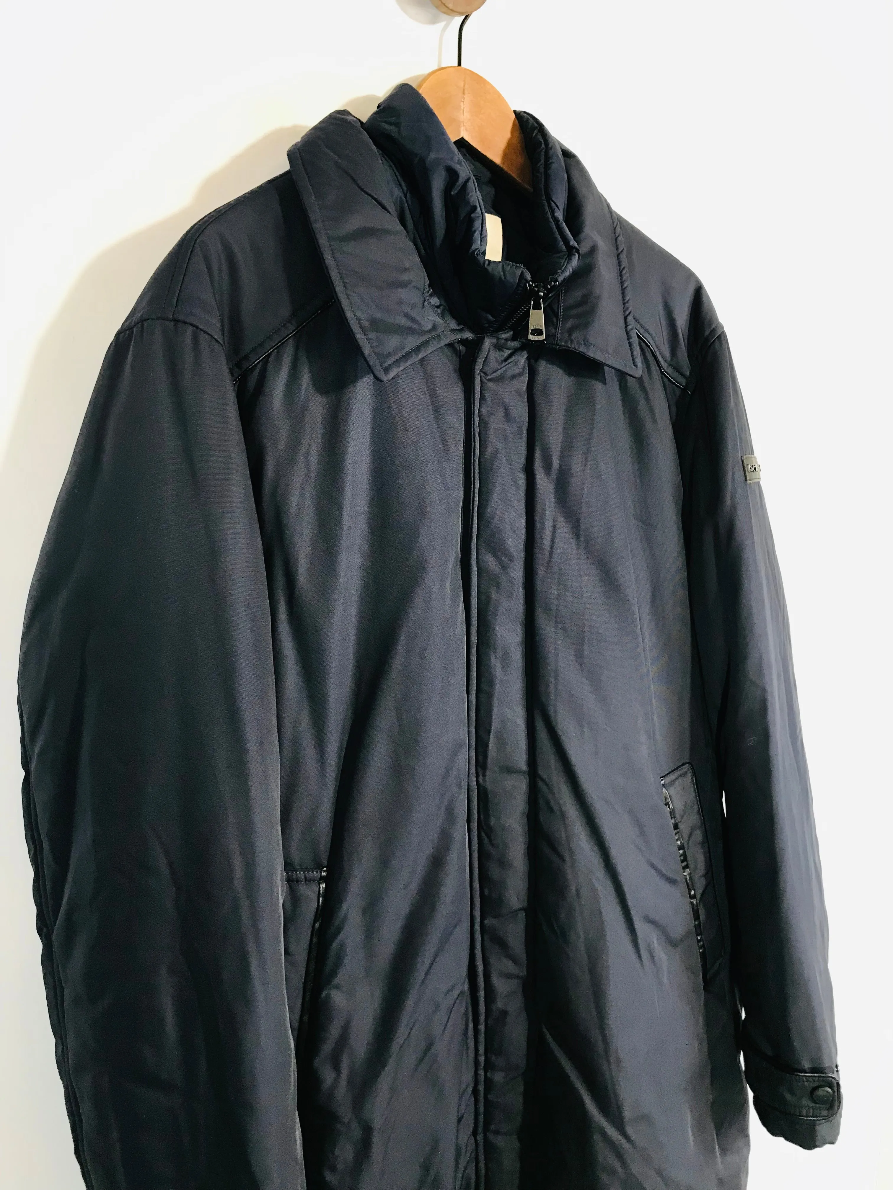 Cerruti Men's Parka Jacket | 56 XXL | Blue