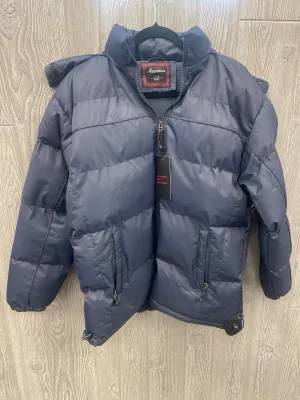 Coat Parka By Cmf In Navy, Size: M