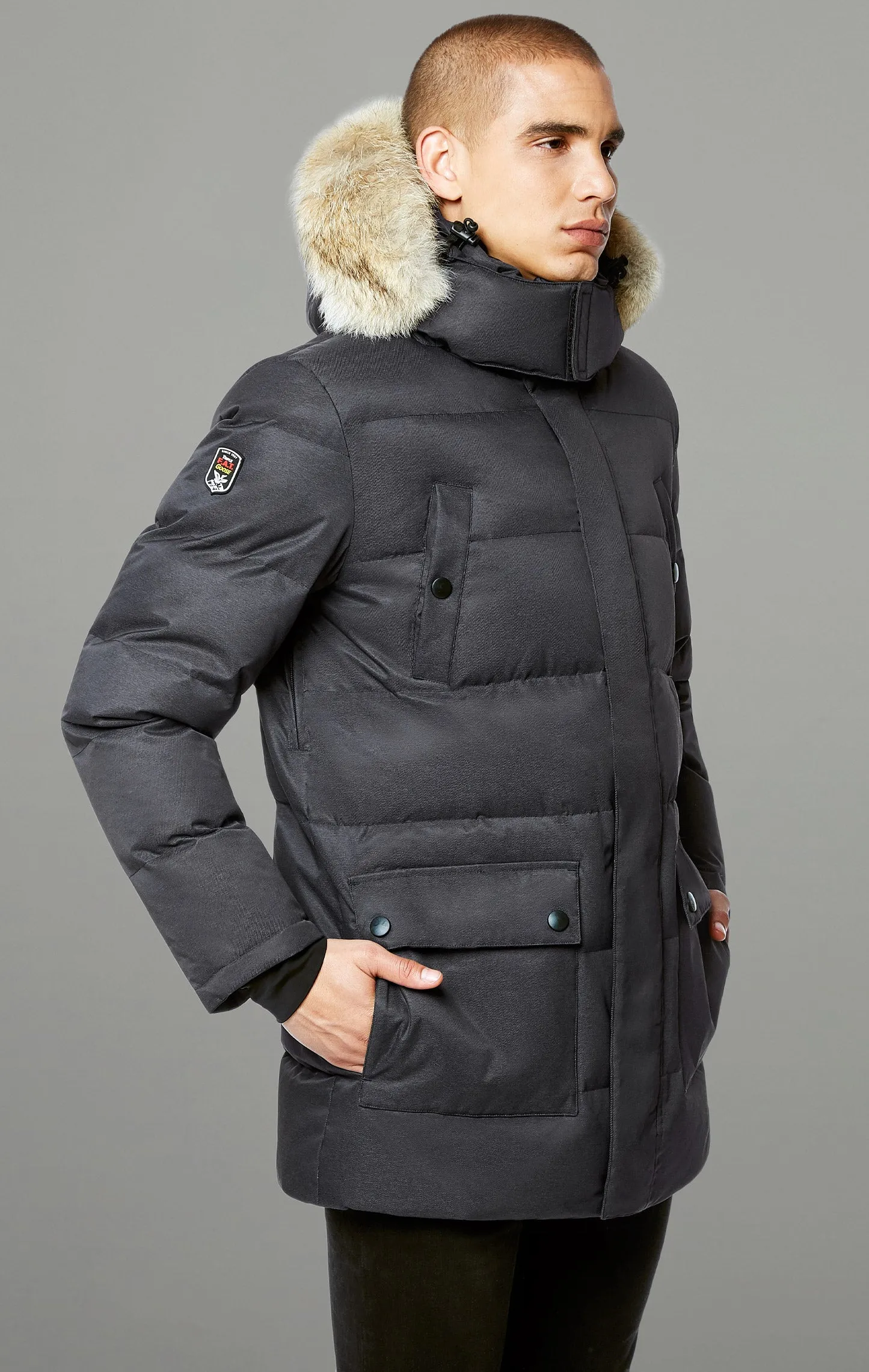 Colburn Men's Fur Hood Parka