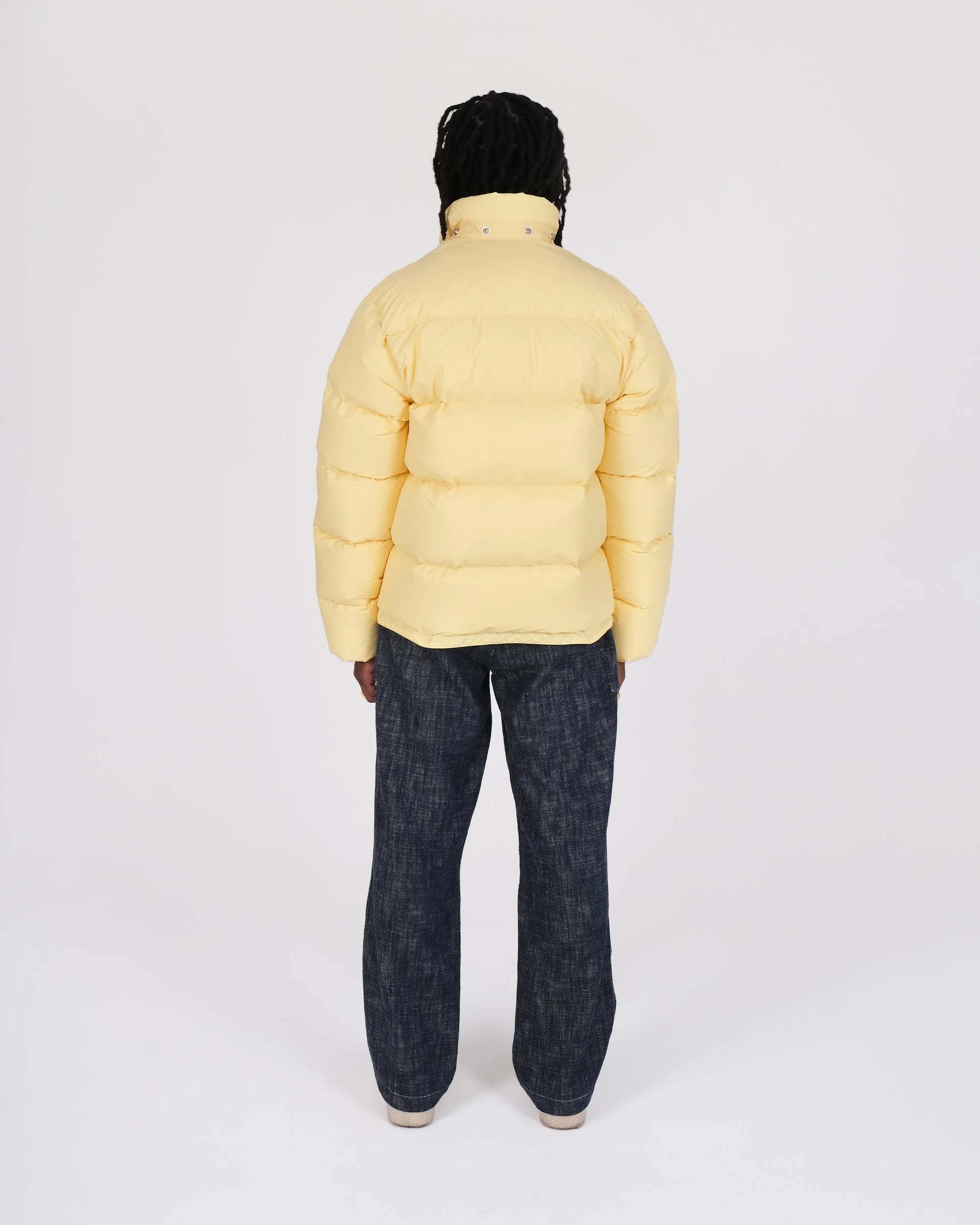 Down Sweater - Streakfree Nylon - Sun (Final Sale)