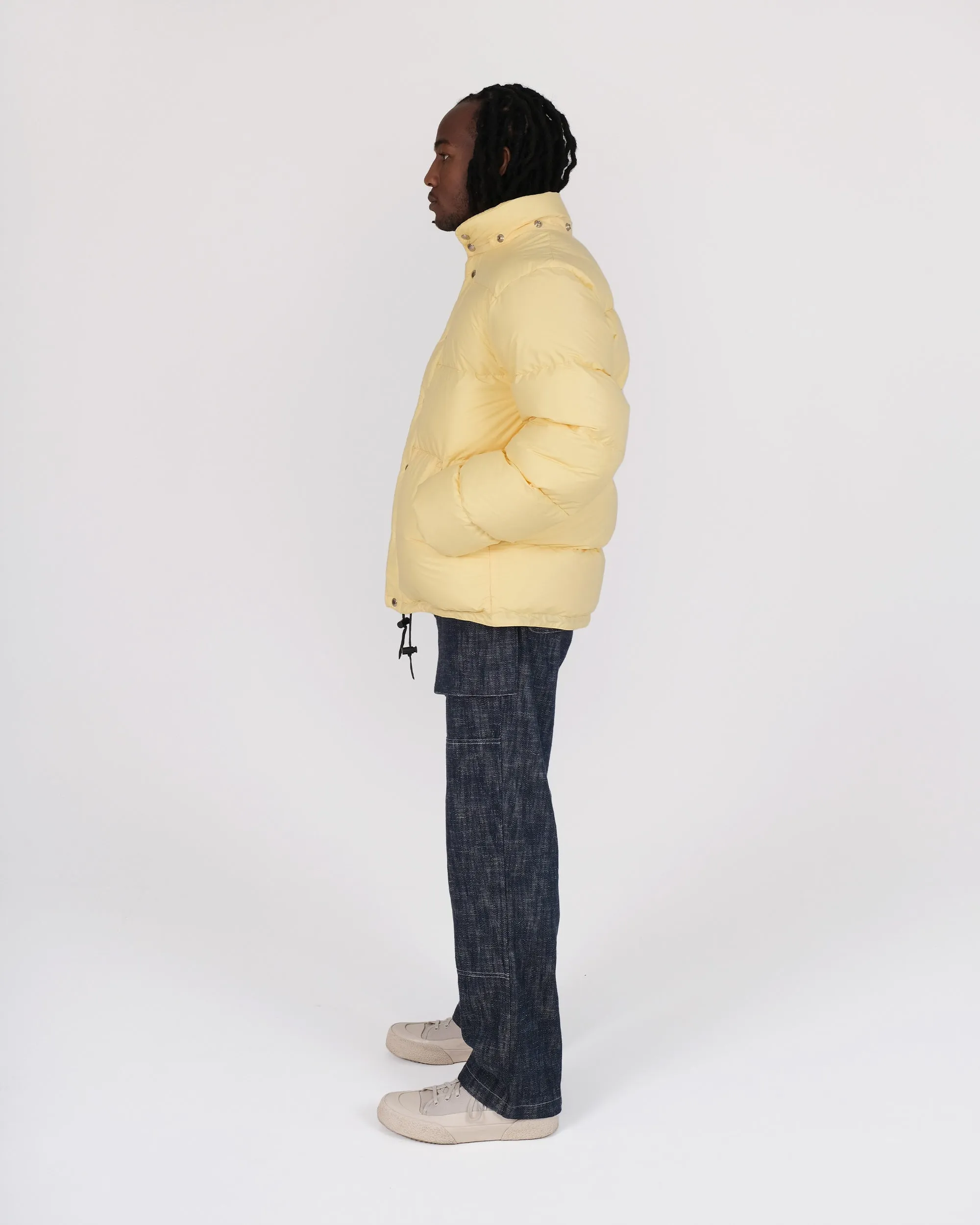 Down Sweater - Streakfree Nylon - Sun (Final Sale)