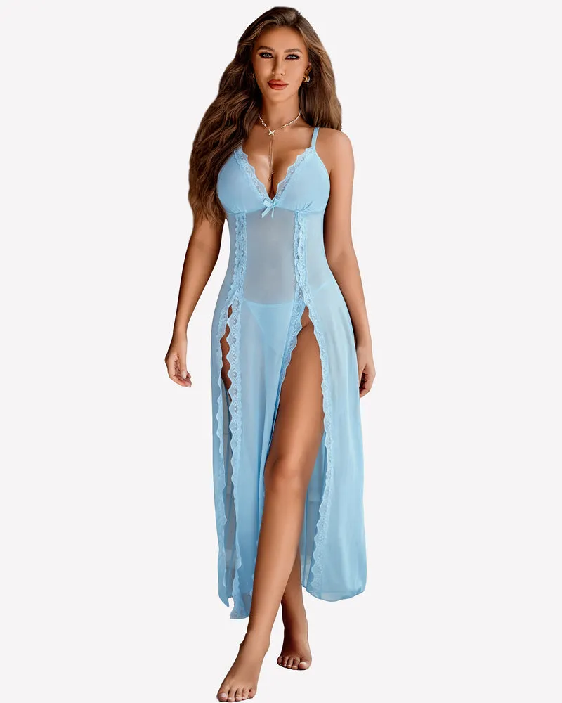 Fairy Lingerie Side Split Nightdress