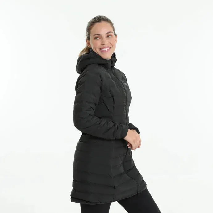 First Ascent Women's Hooded Down Town Seal Parka Jacket