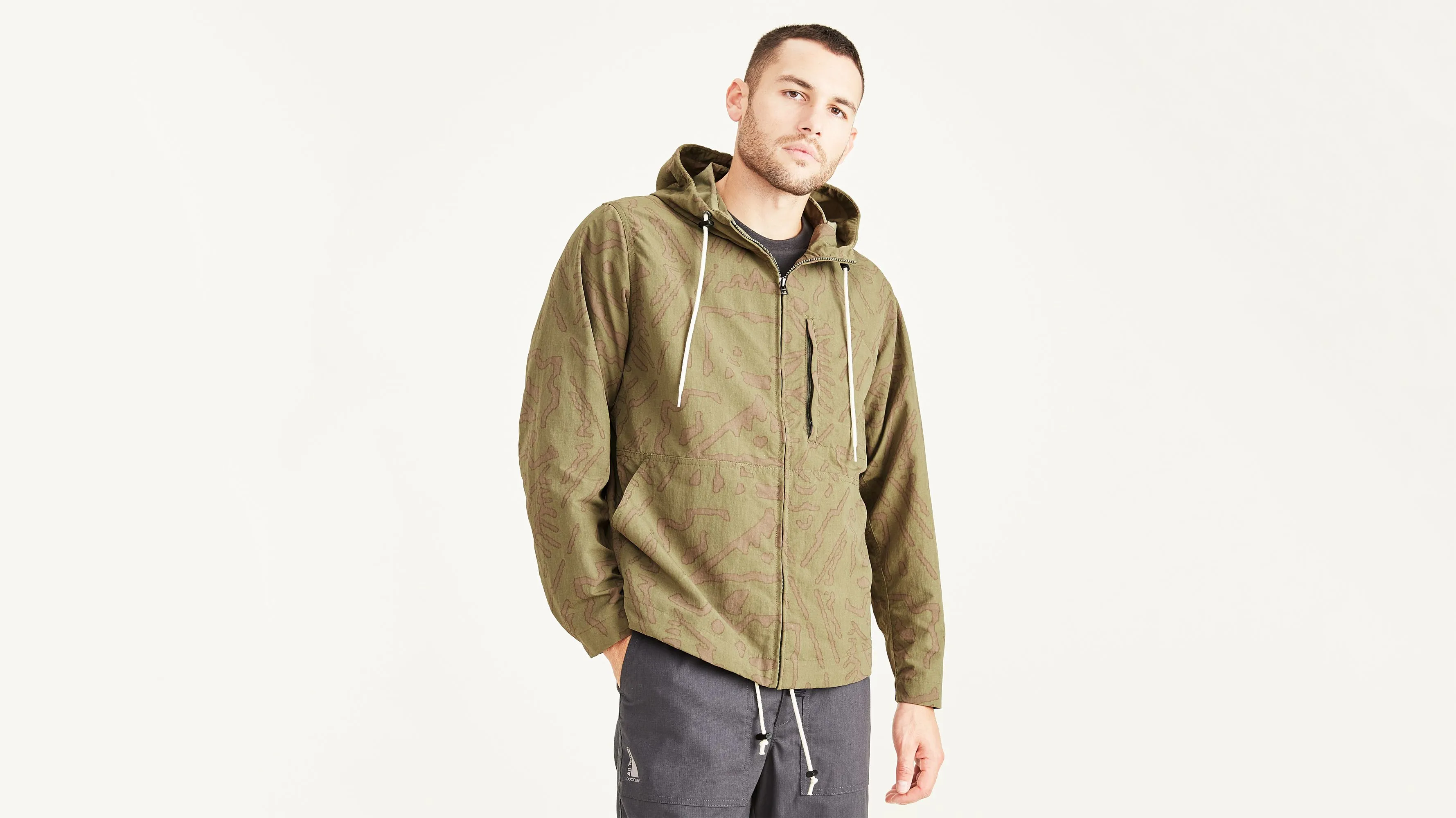 Full Zip Parka, Regular Fit