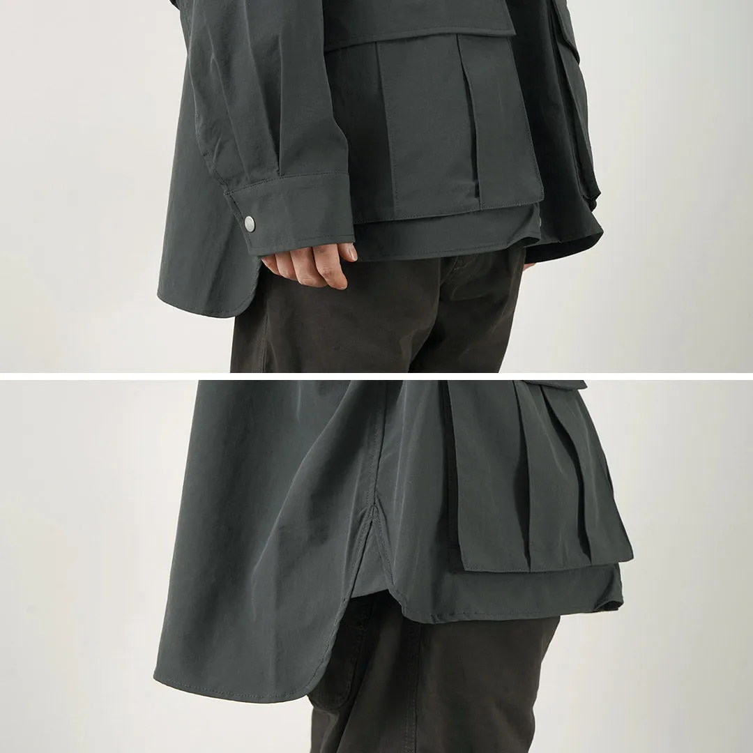 GARAGE GREEN WORKS / Wraptop Hooded Parka