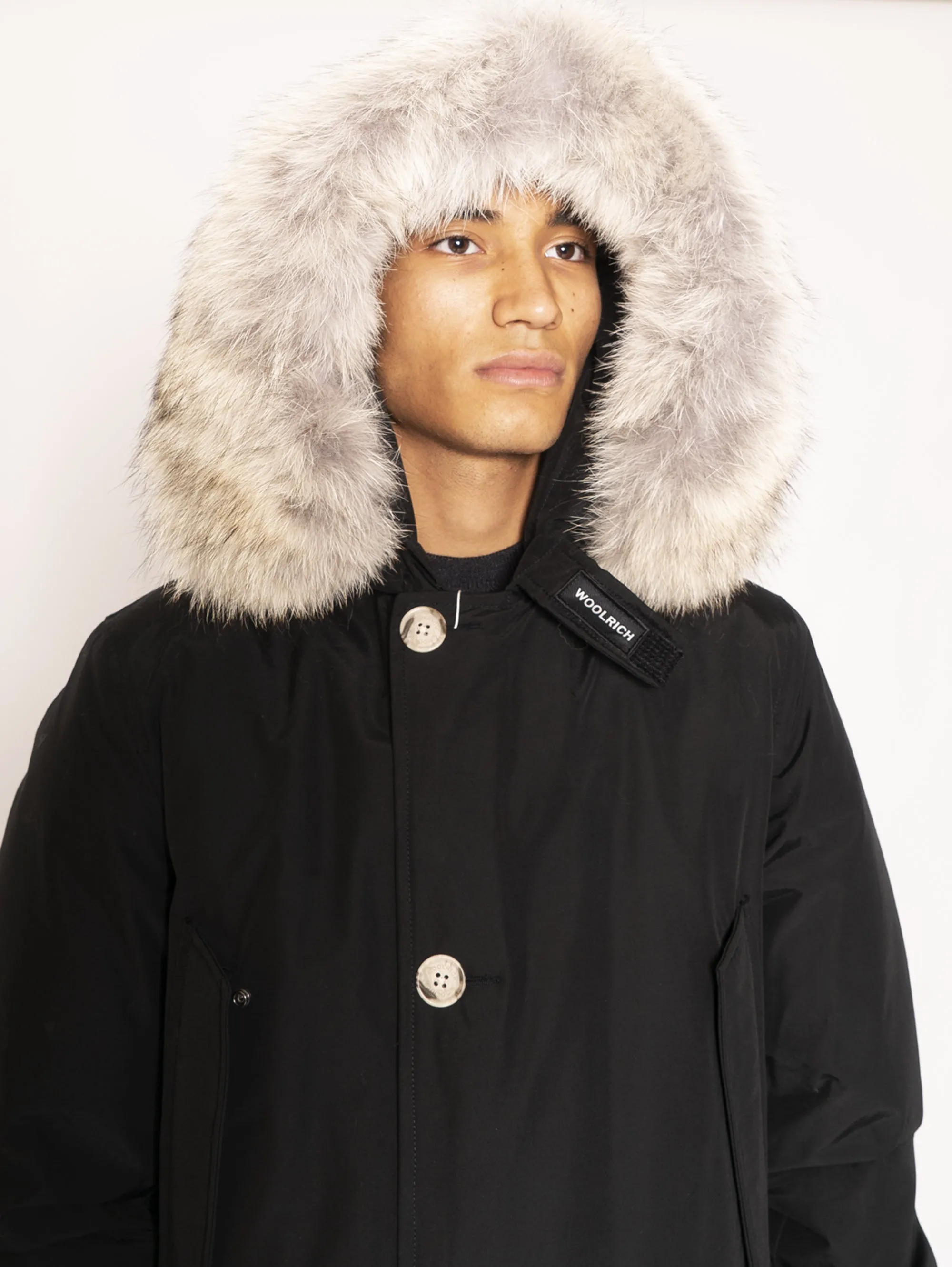 Giaccone Parka in Ramar - Nero