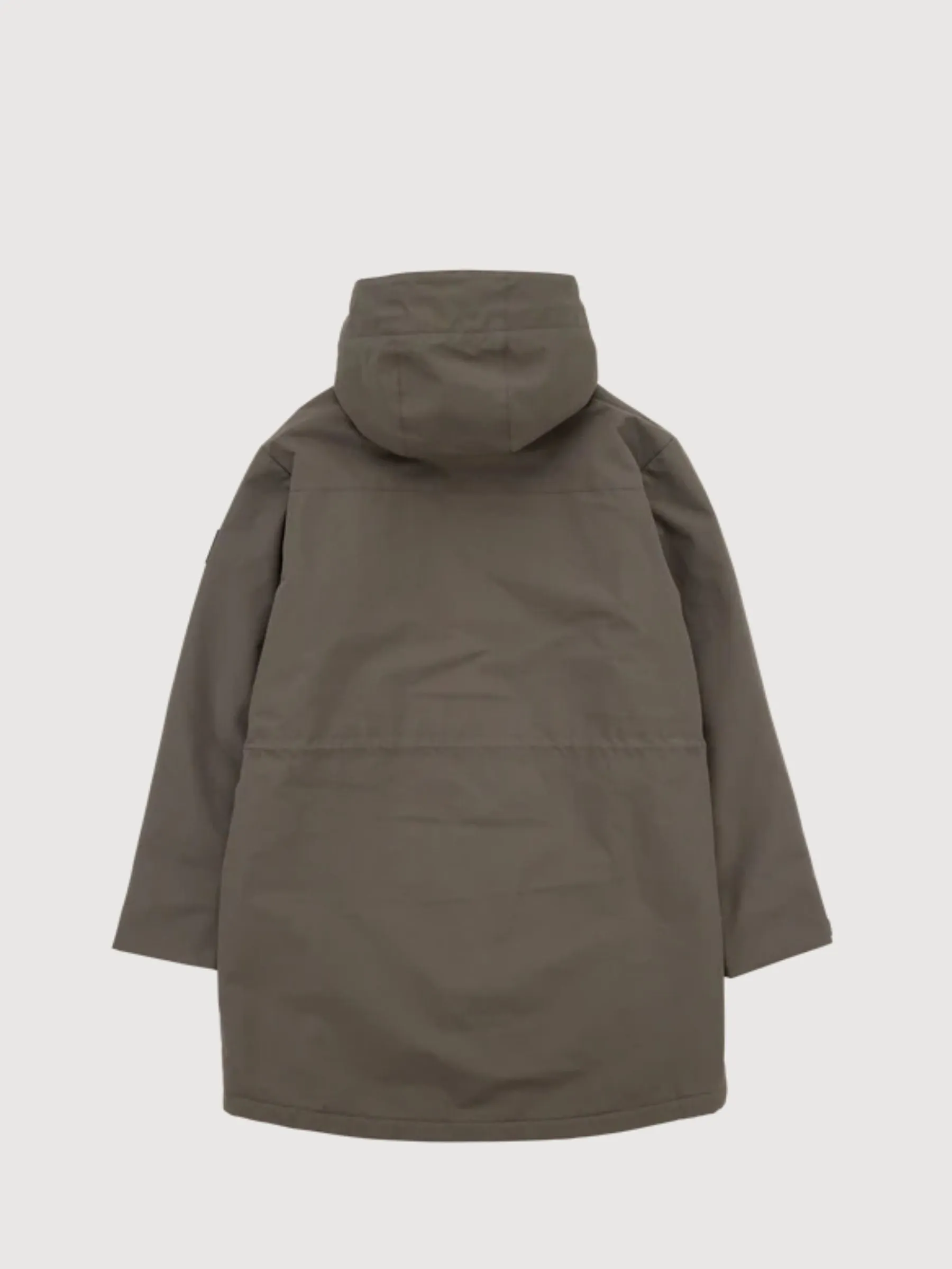 Glacier Dusty Olive Man Parka | Makia