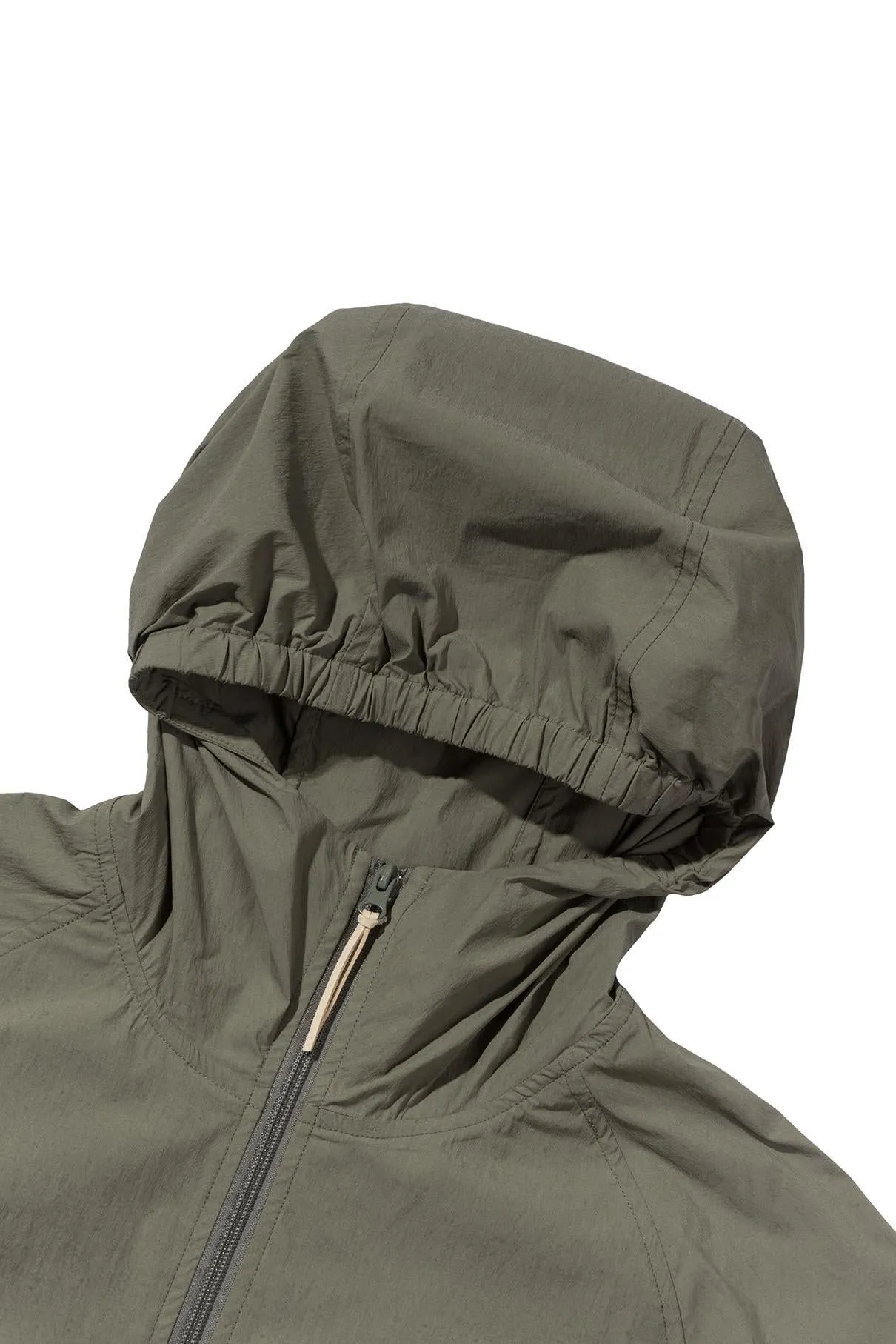 Hooded Paper Jacket (Green)