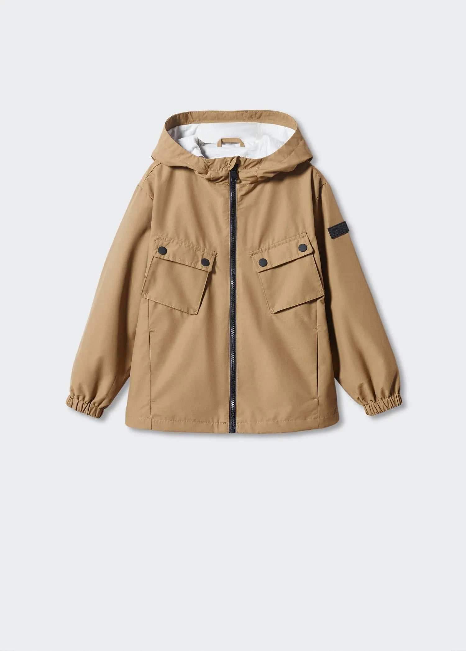 Hooded parka