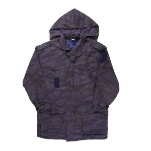 Issued Serbian Milicijia Blue Tigerstripe Parka