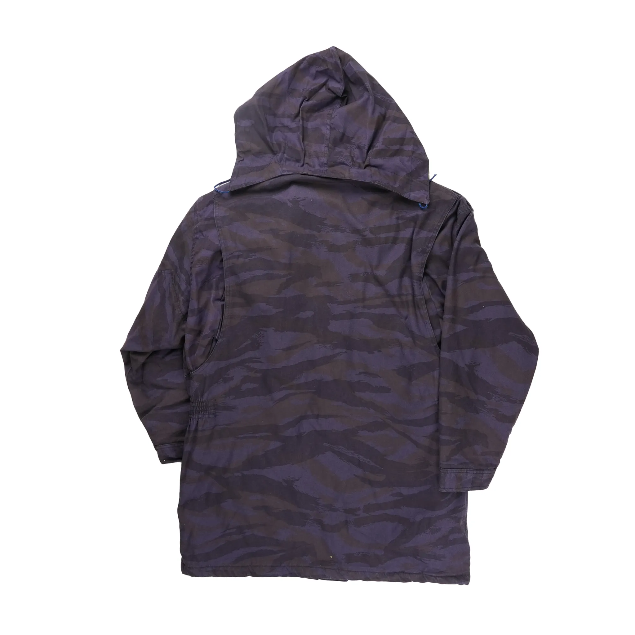 Issued Serbian Milicijia Blue Tigerstripe Parka