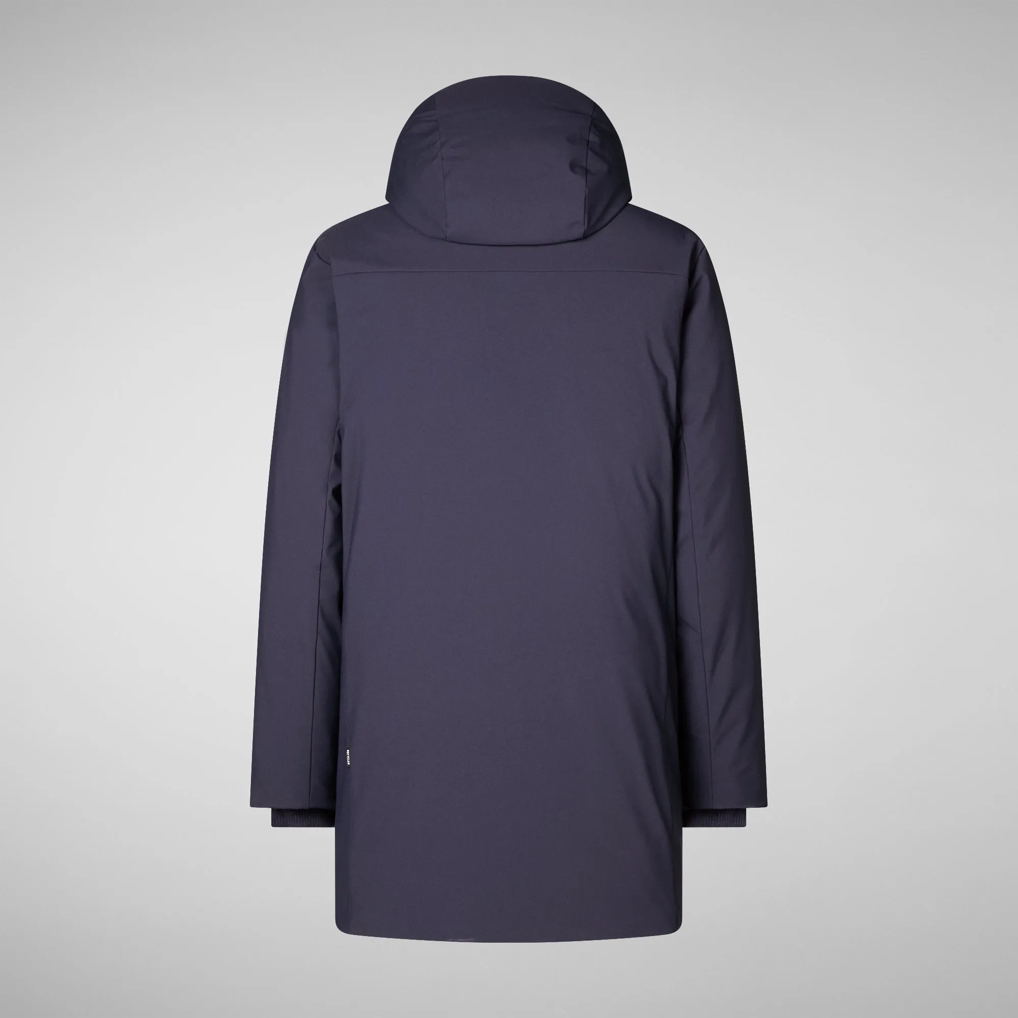 Man's hooded parka Wilson in navy blue