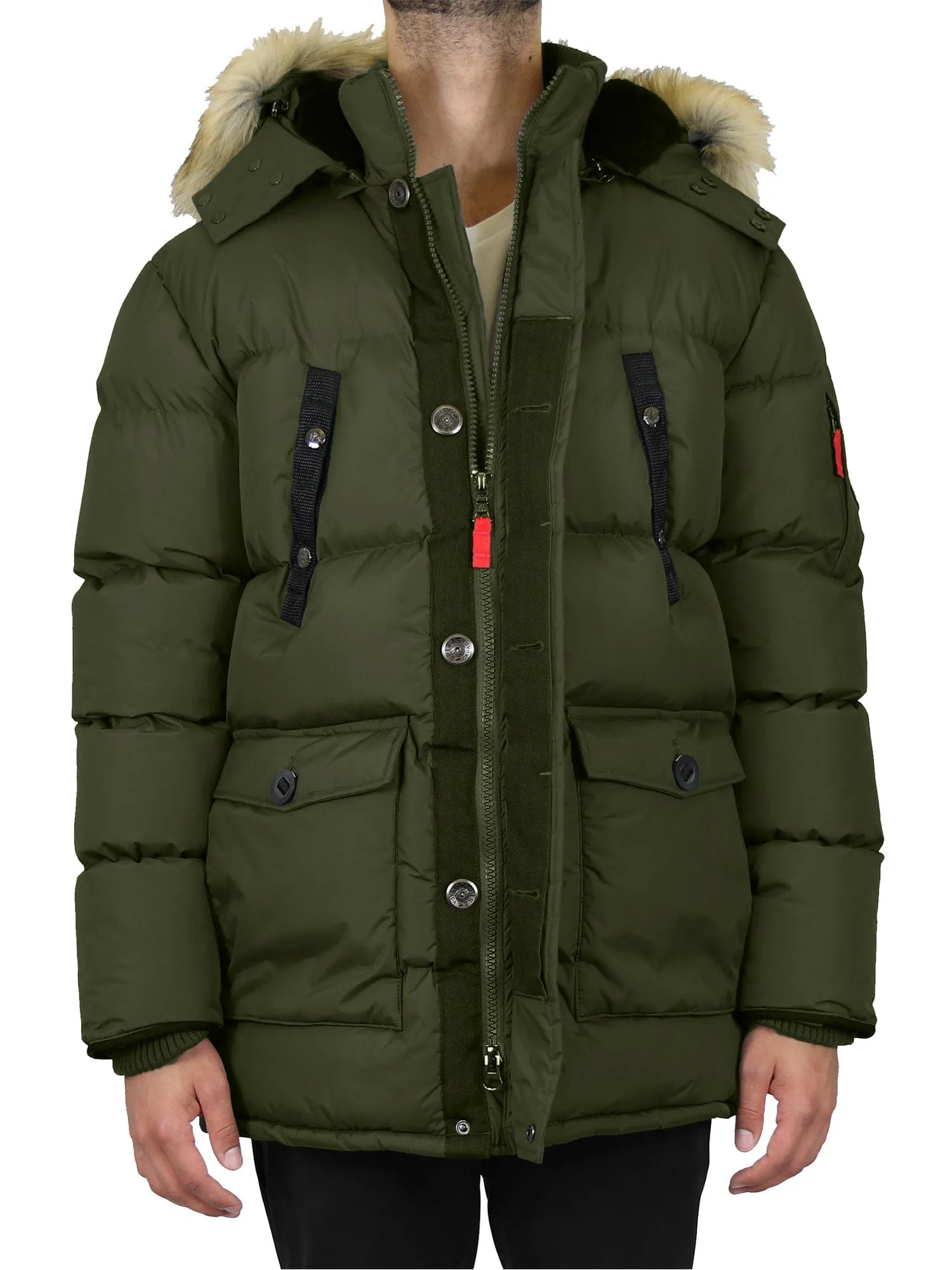 Men's Heavyweight Bubble Parka Jacket