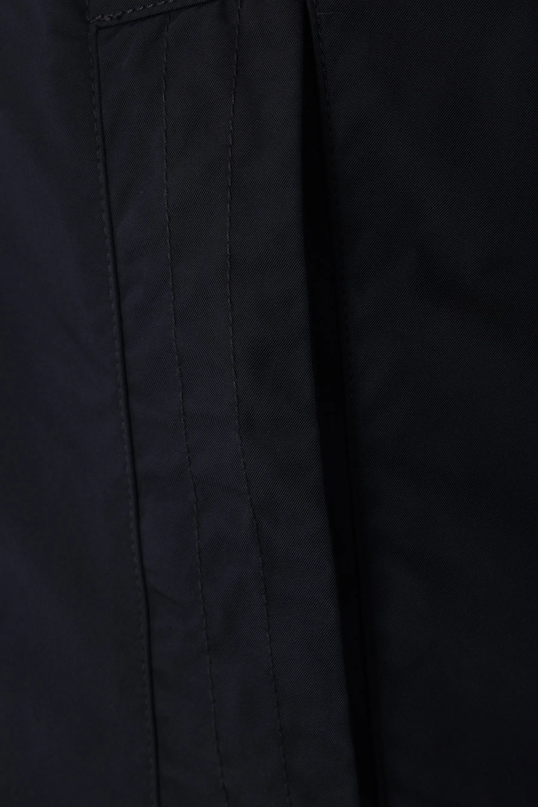 Micro Twill Nylon Parka