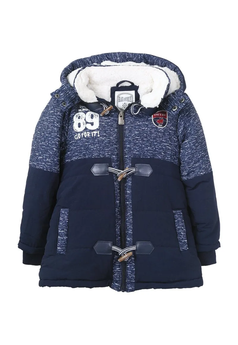 Parka Beltran Niño Azul marino Black and Blue