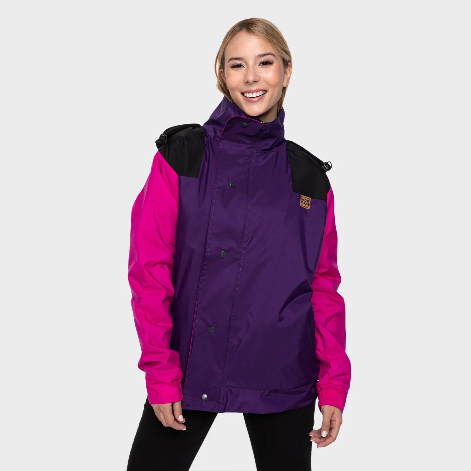 PARKA IMPERMEABLE RAINPROOF PURPLE