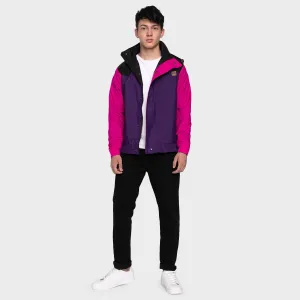 PARKA IMPERMEABLE RAINPROOF PURPLE