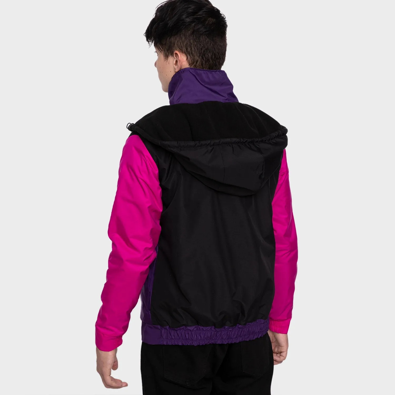 PARKA IMPERMEABLE RAINPROOF PURPLE