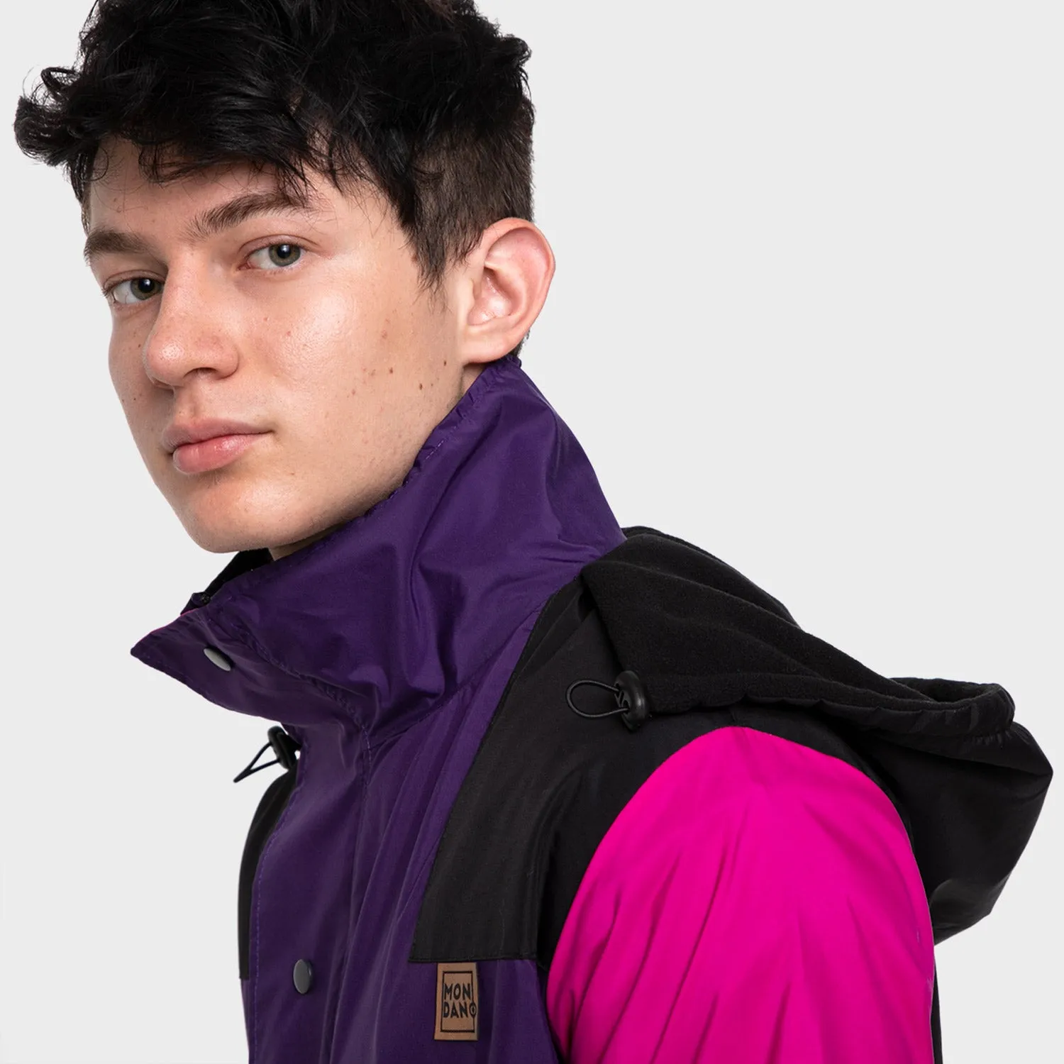 PARKA IMPERMEABLE RAINPROOF PURPLE