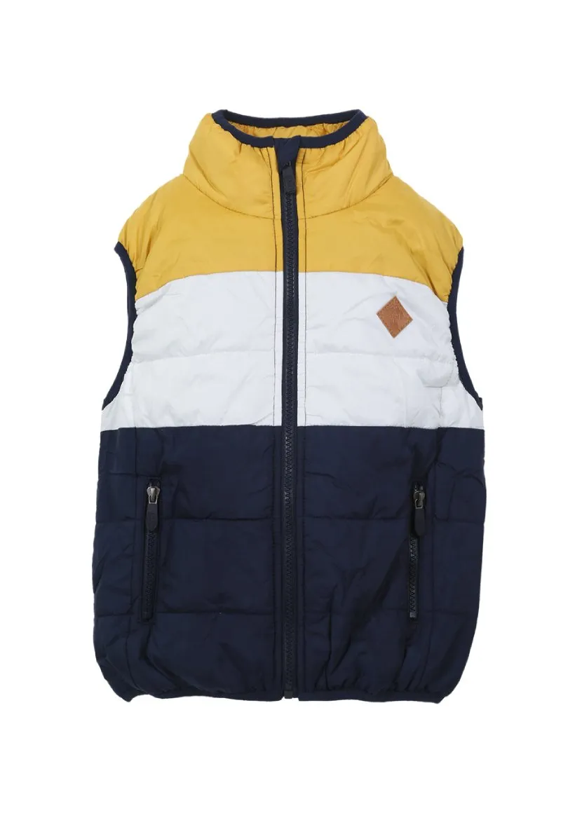 Parka Martin Bebé Mostaza Black and Blue