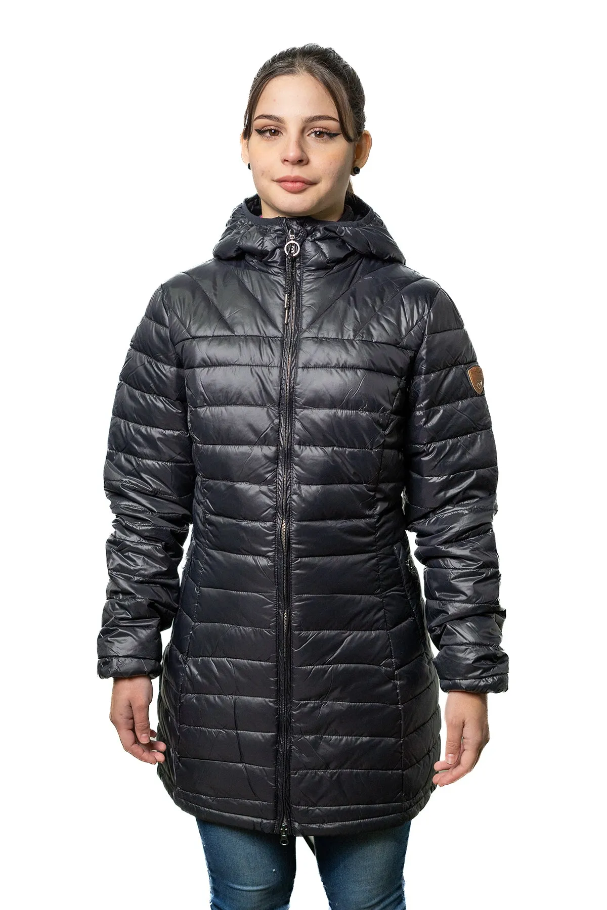 PARKA MUJER NORTHLAND TAJA PLUMA 90/10 NEGRO 02-075241