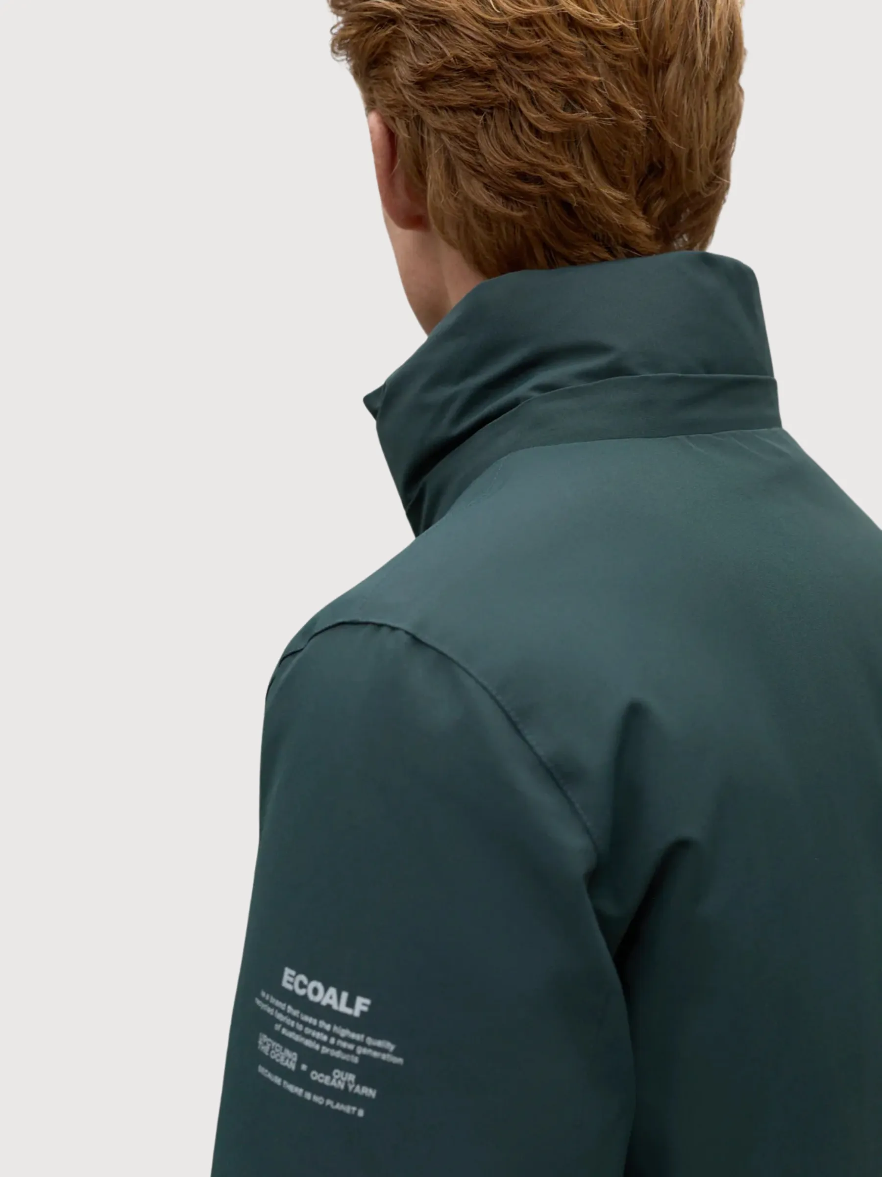 Parko Woodland Green Man Jacket | Ecoalf