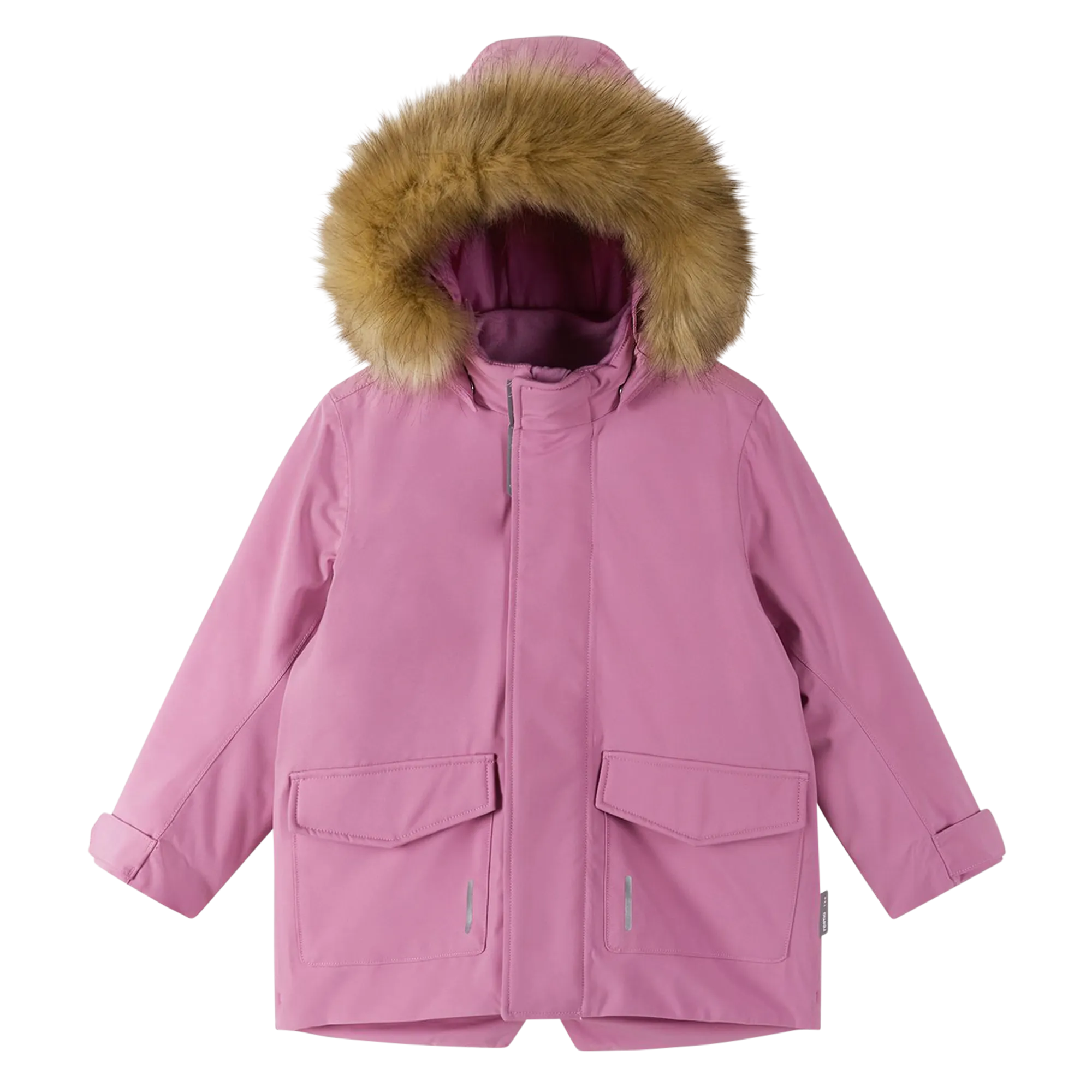 Reima Toddlers' Mutka Waterproof Winter Parka - Mauve Pink