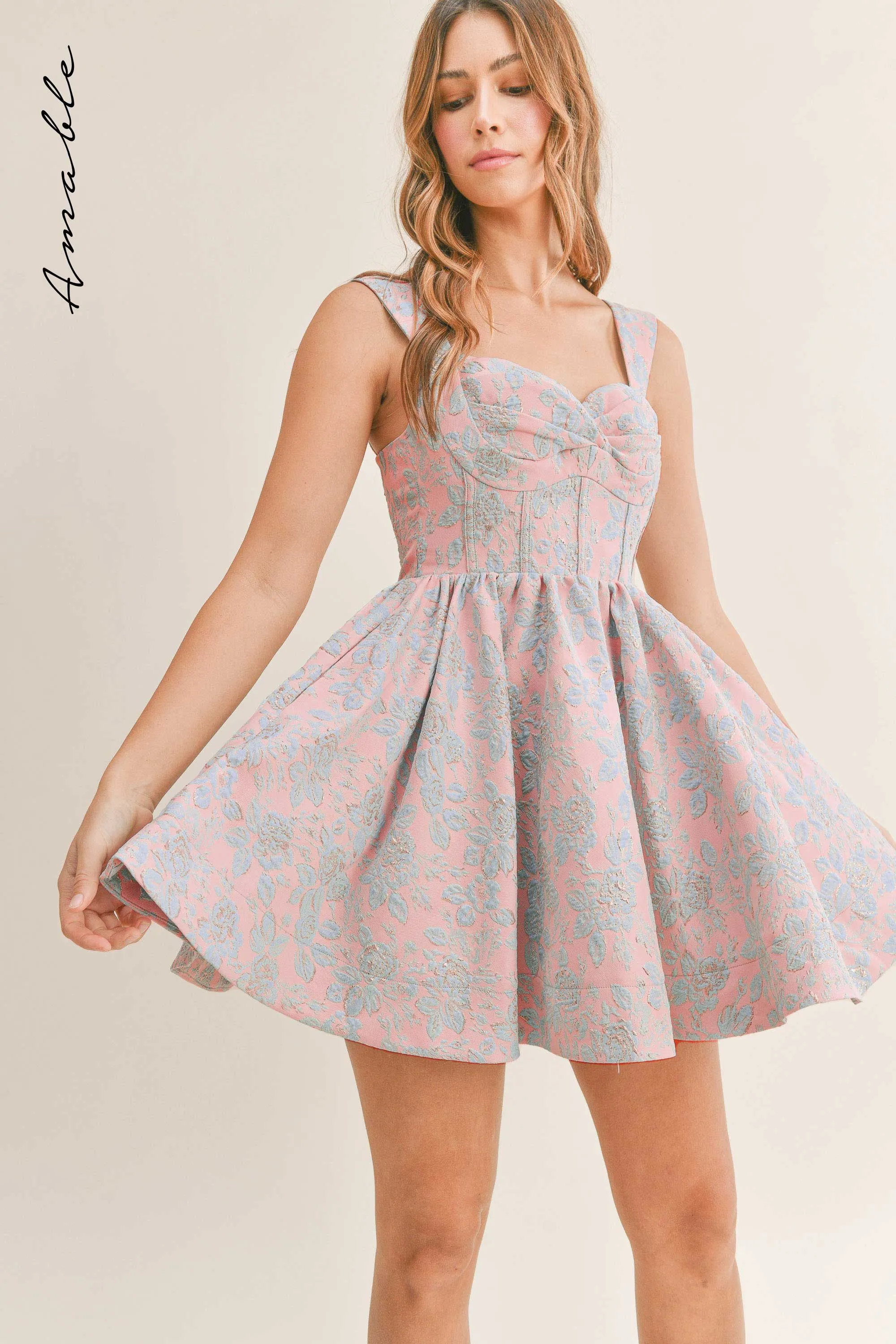 REYNA CORSET MIINI DRESS