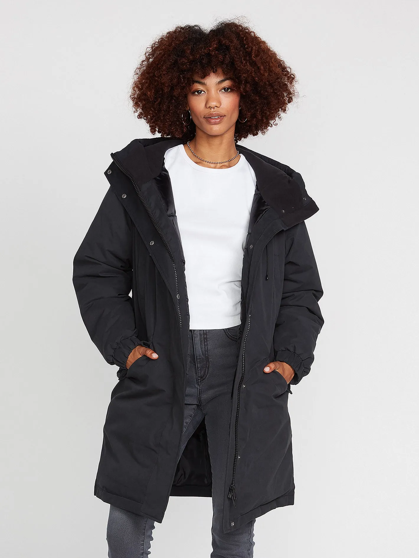 Sleepi Puff Parka - BLACK