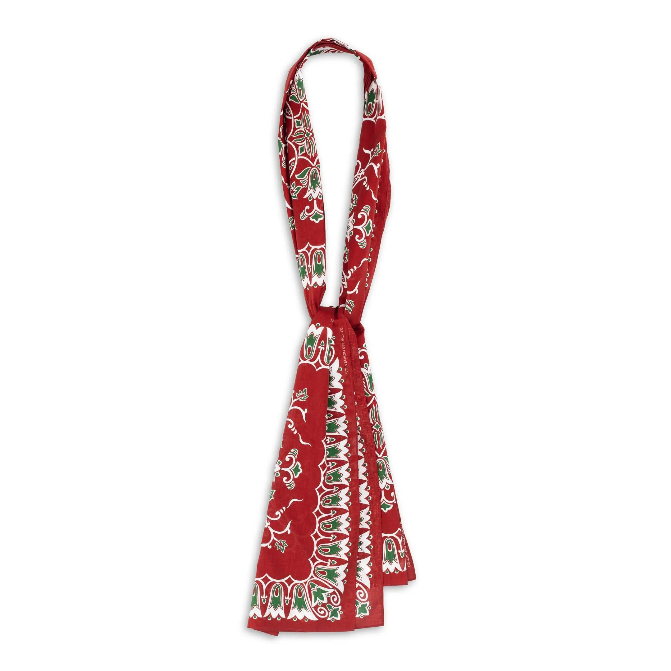 Stevenson Overall Bandana Stole Red