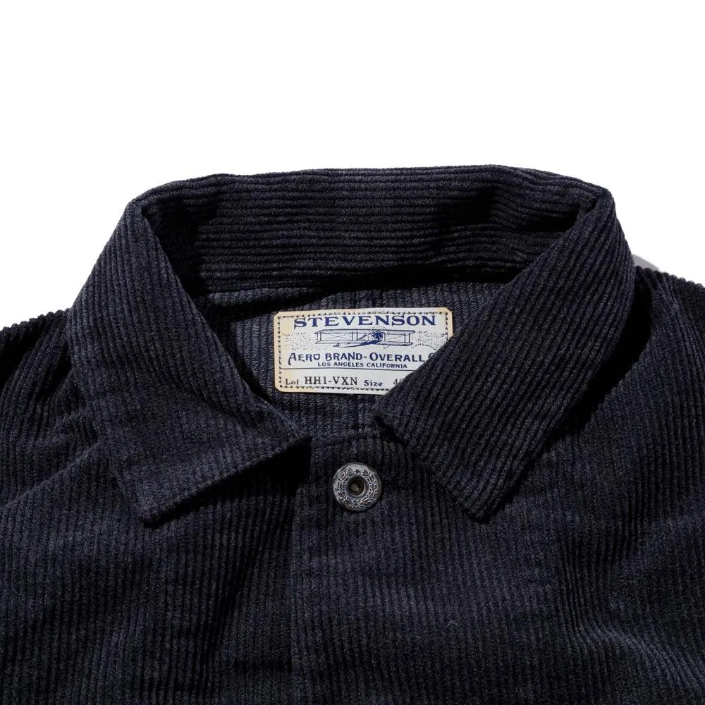 Stevenson Overall HogHead Railroad Corduroy Jacket Heather Navy