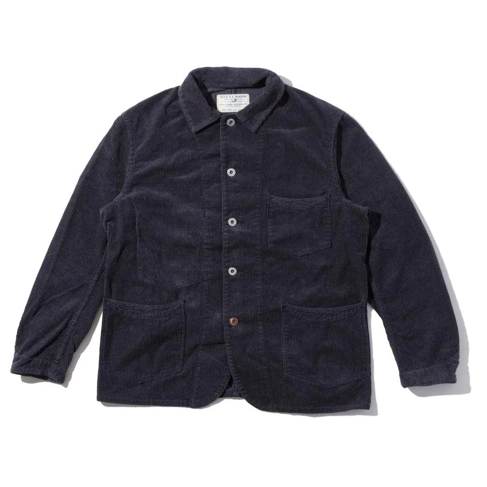 Stevenson Overall HogHead Railroad Corduroy Jacket Heather Navy