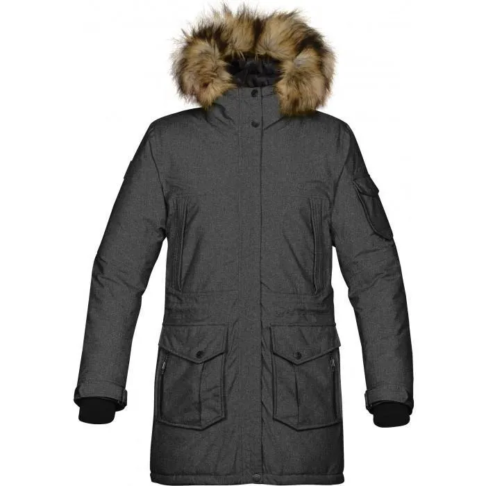 Stormtech Women's Carbon Heather Explorer Parka