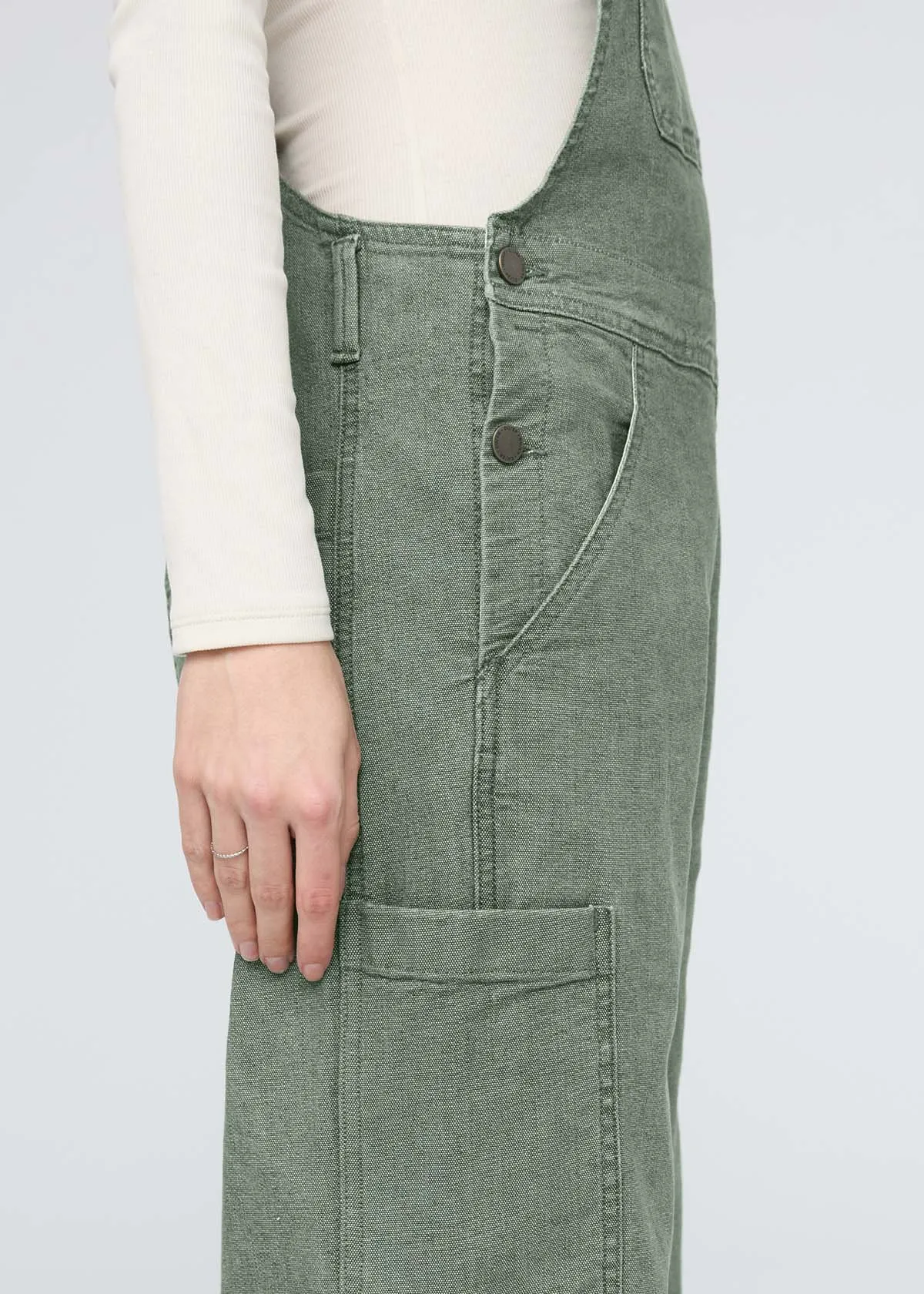 Stretch Canvas Overall