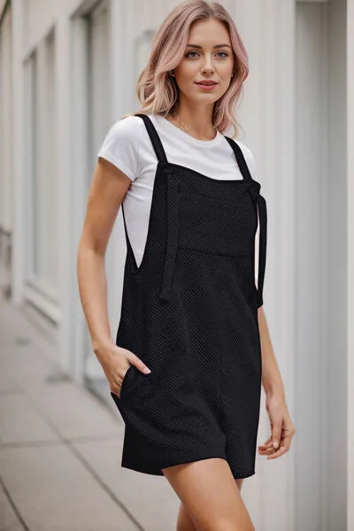 Textured Overall with Pockets